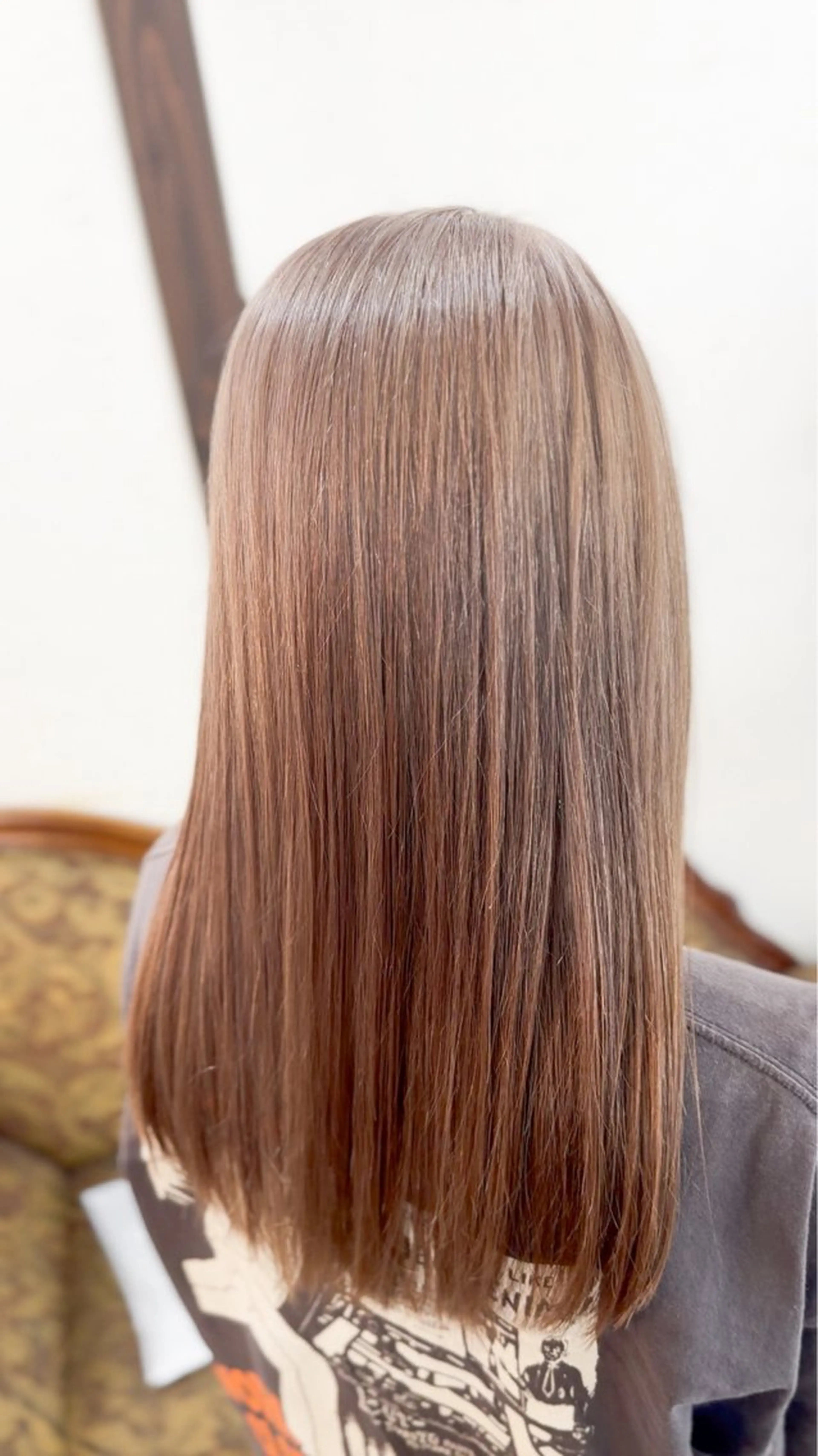 ロング トリートメント 飯星慧斗 /ブリーチ、縮毛矯正のヘアスタイル