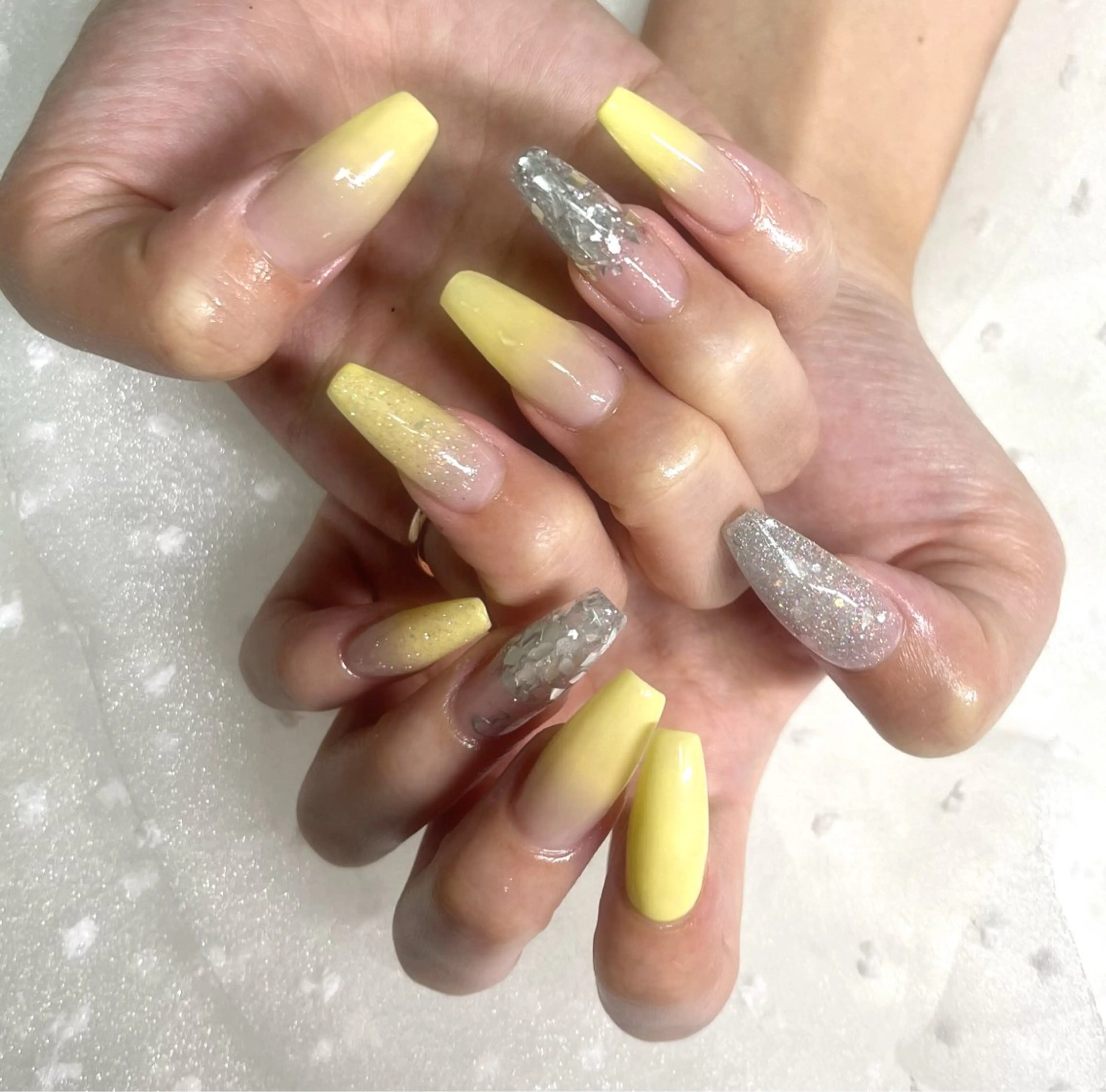 ネイル 長さ出し スカルプネイル plaisir所属・plaisir プレジールネイルのネイルデザイン