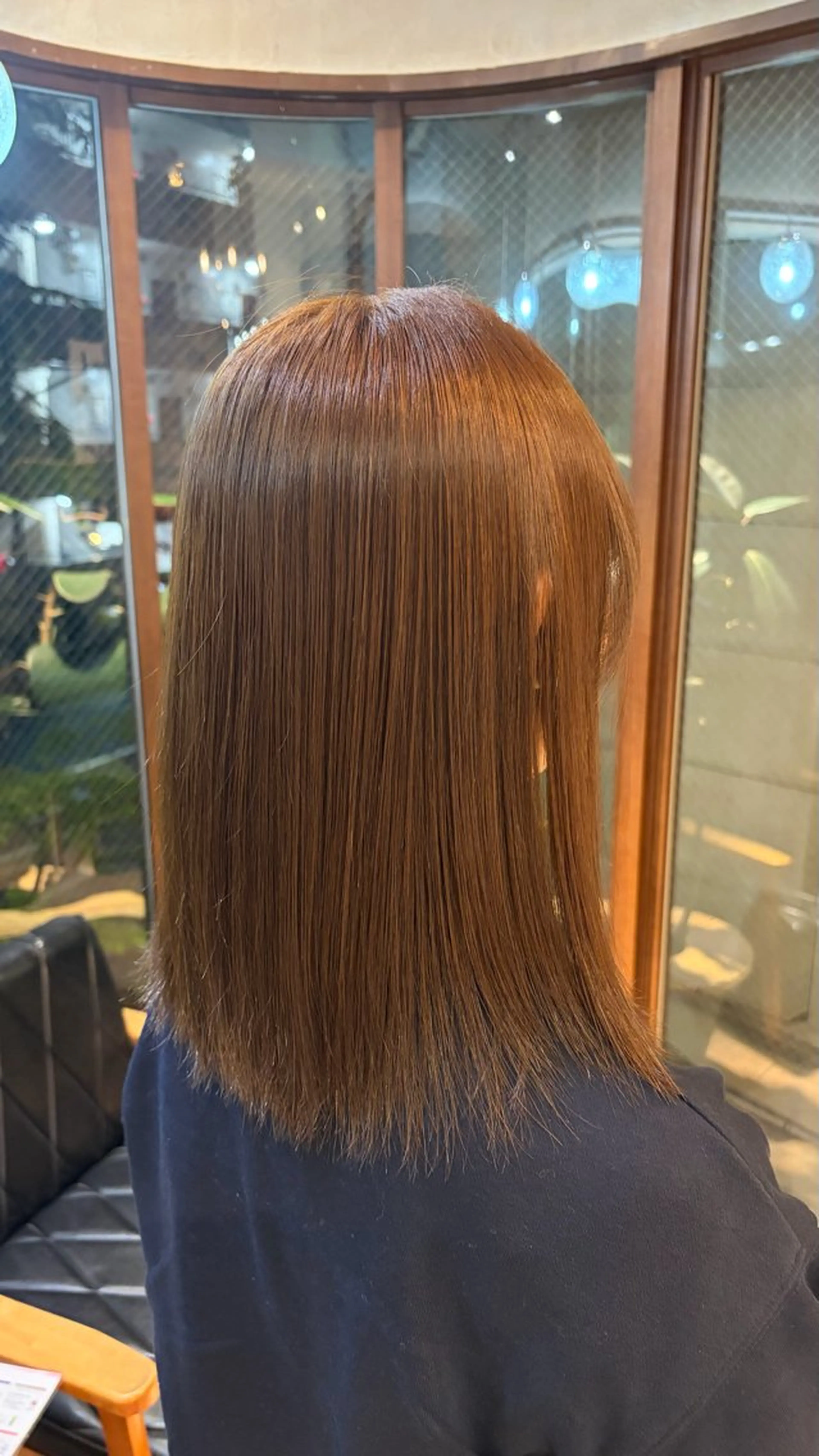 ミディアム カラー ベージュカラー ブラウンカラー ブラウンベージュ ヘアカラー 透明感カラー 🎵Chikaのヘアスタイル