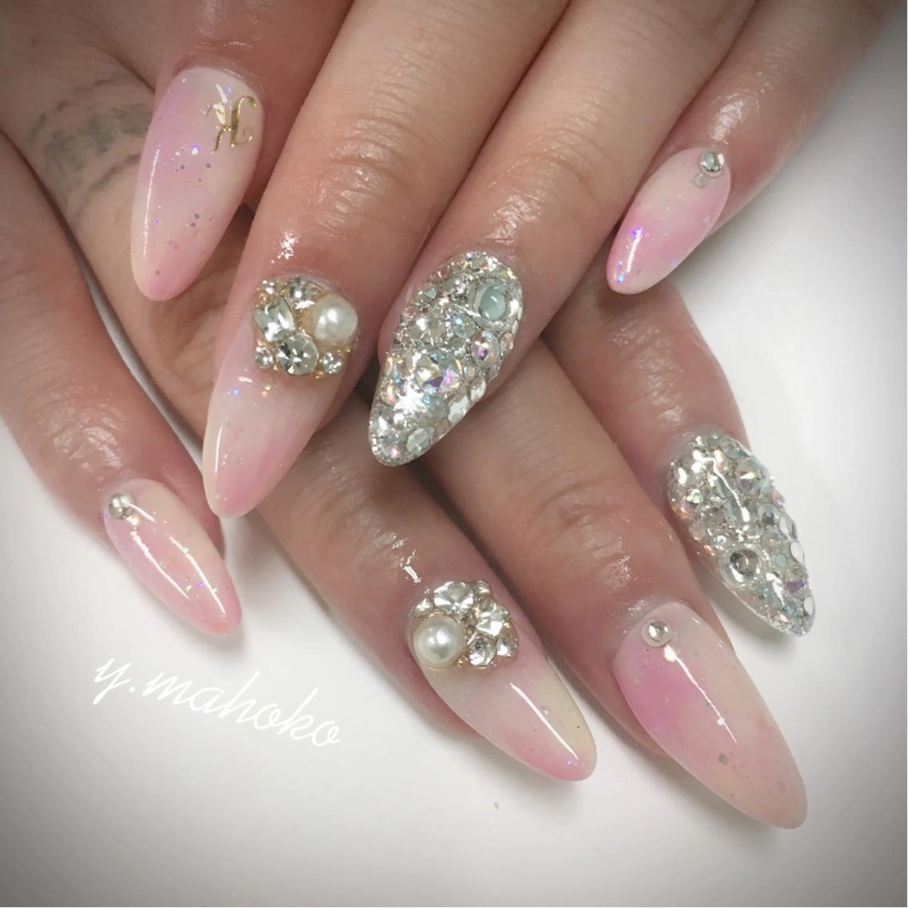 ネイル She nail studio 原宿所属・パラジェル有/ スカルプ/mahoのネイルデザイン