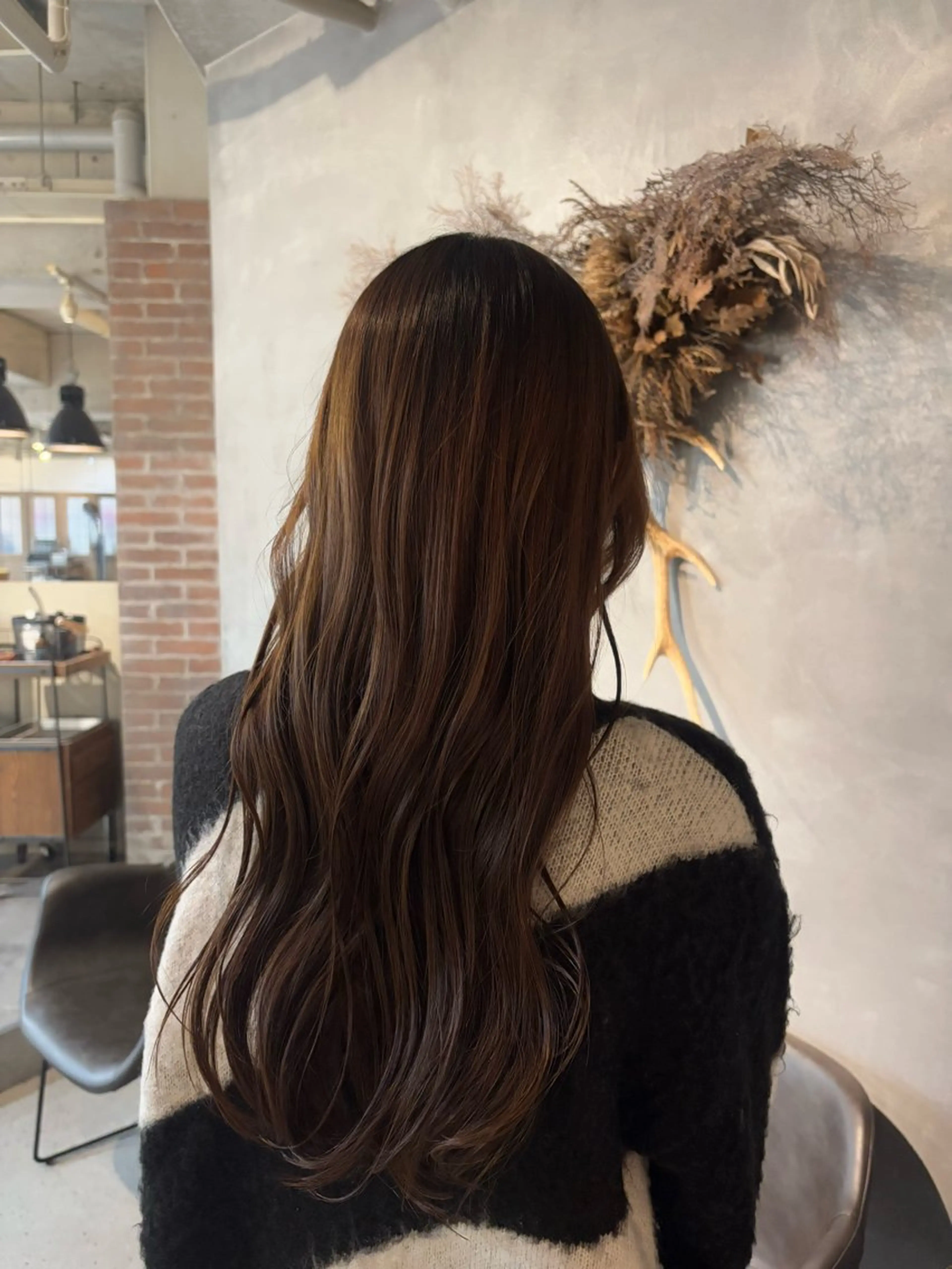 ロング 🎀韓国レイヤー/透 明感カラー/airiのヘアスタイル