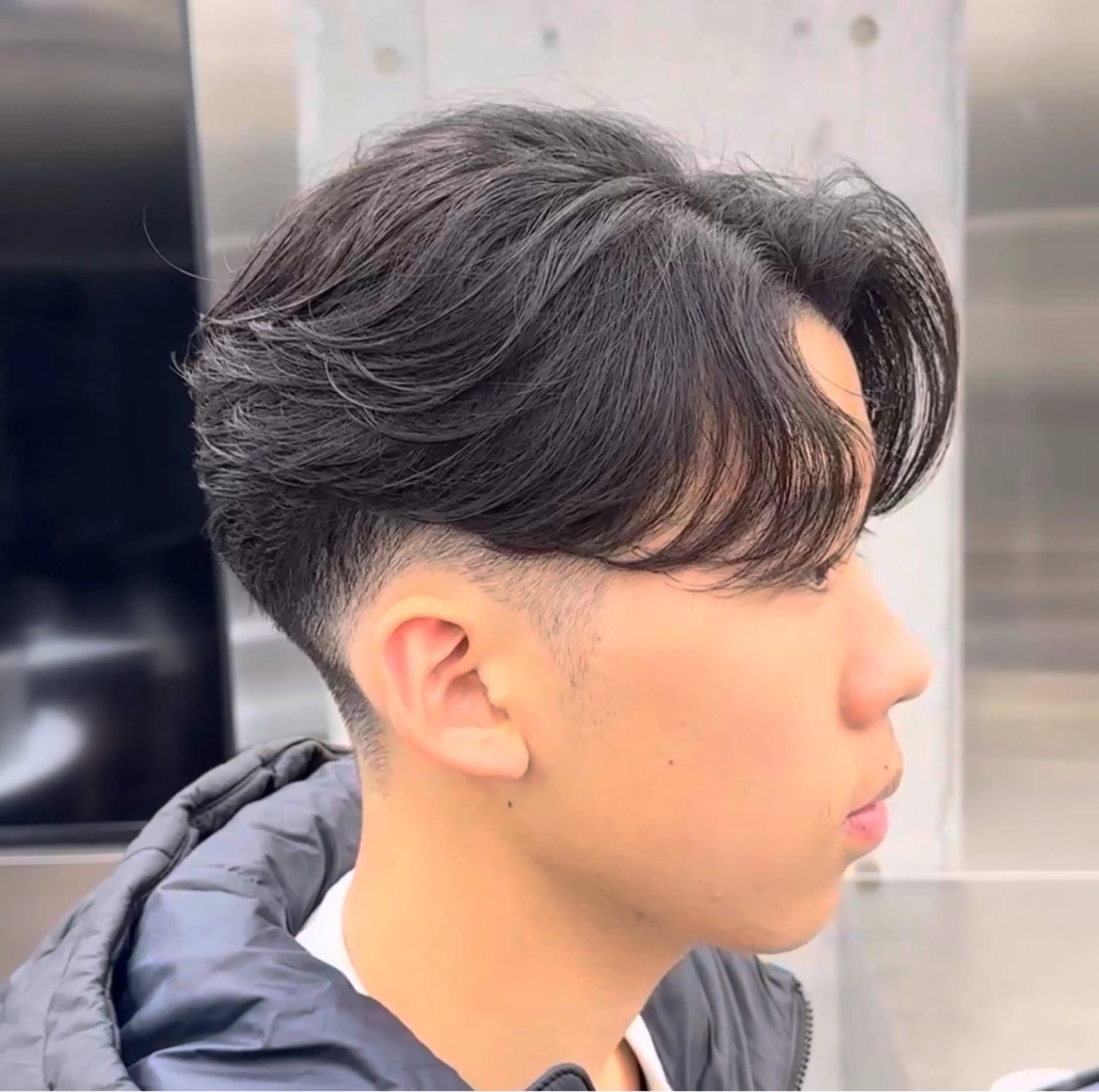 ショート マッシュパーマ fifth岡村優作のヘアスタイル