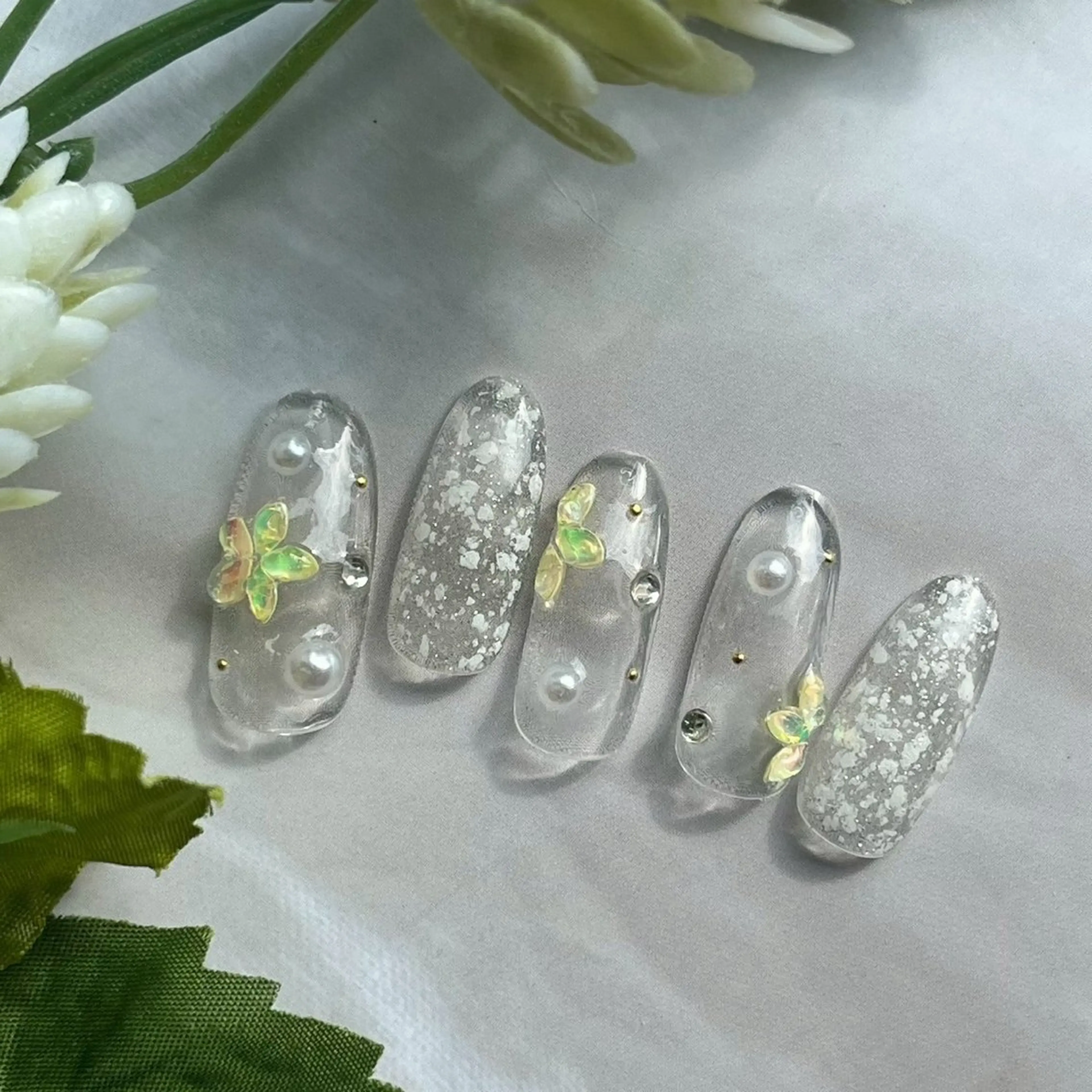 ネイル ⭐︎休業中の練習⭐︎ JNA認定講師髙橋のネイルデザイン