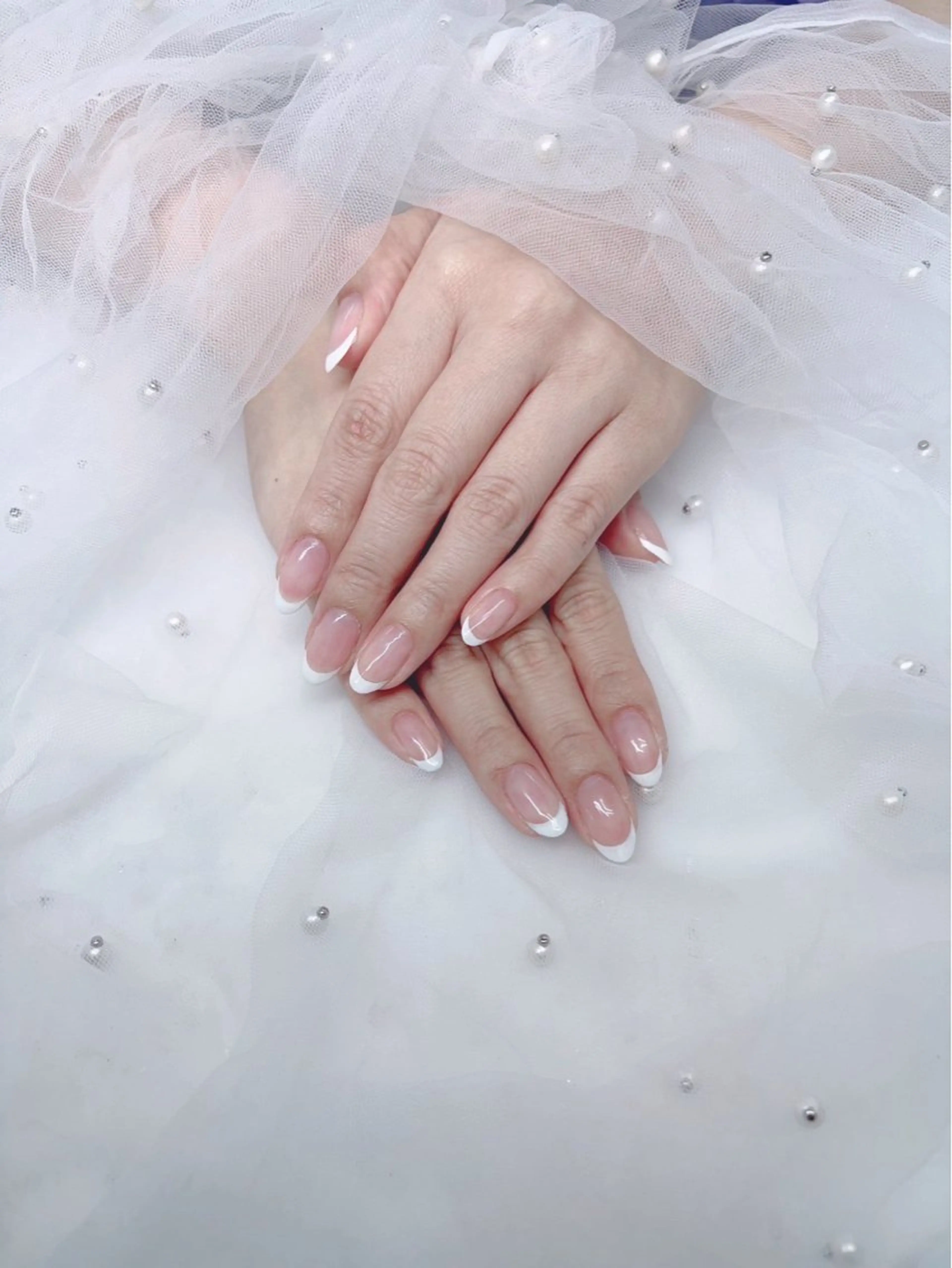 ネイル フレンチネイル ハンドネイル ひな🍒 Y's beautyのネイルデザイン