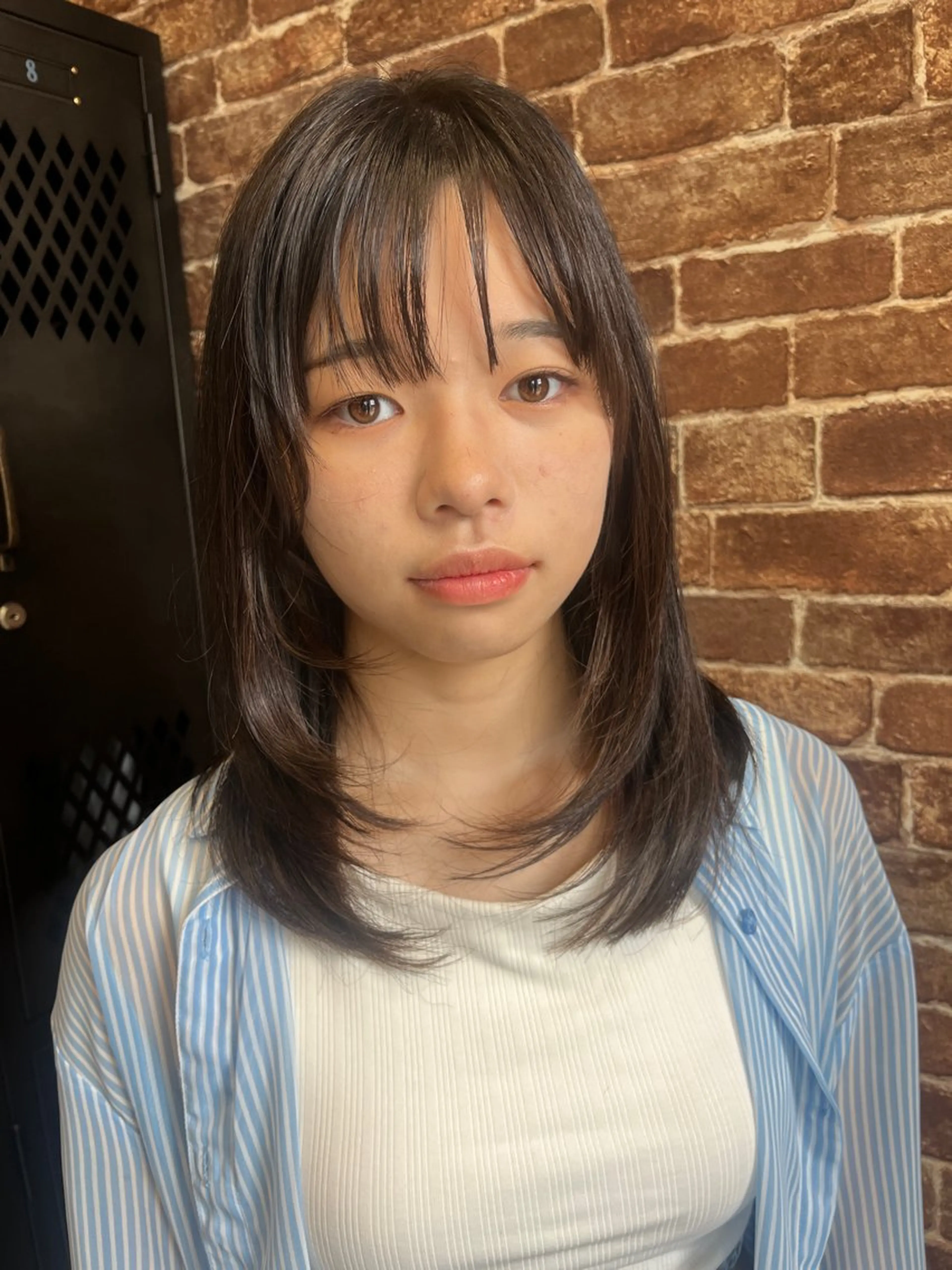 ミディアム カラー パーマ ヘアアレンジ メンズ キッズ ネイル マツエク・マツパ アイブロウ メンズブリーチ メンズハイライト メンズインナーカラー メンズ韓国風 ブリーチ カット 久木原 ゆりのヘアスタイル