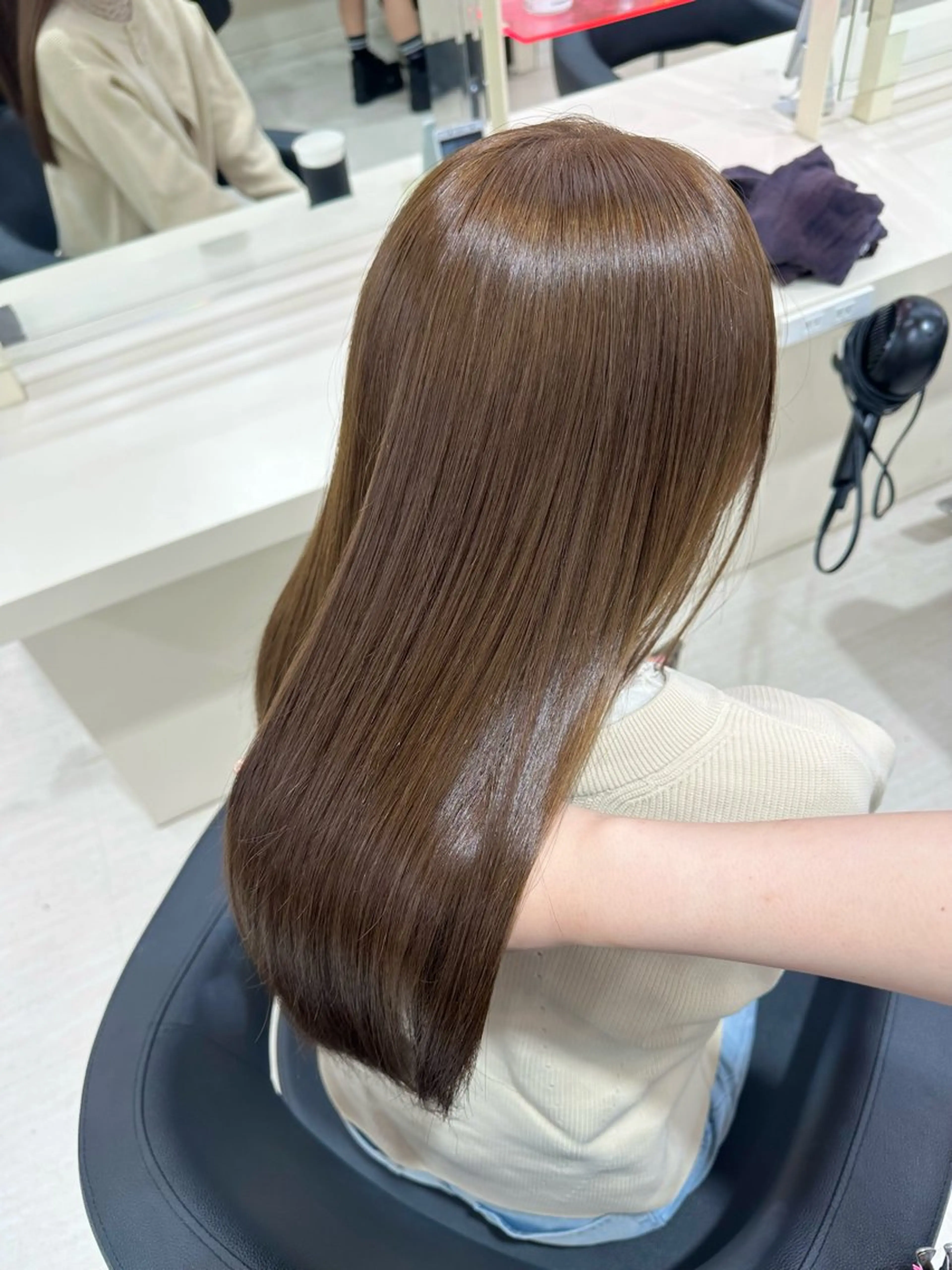 ロング カラー ヘアアレンジ ヘアカラー 🎀 yuuka🎀のヘアスタイル