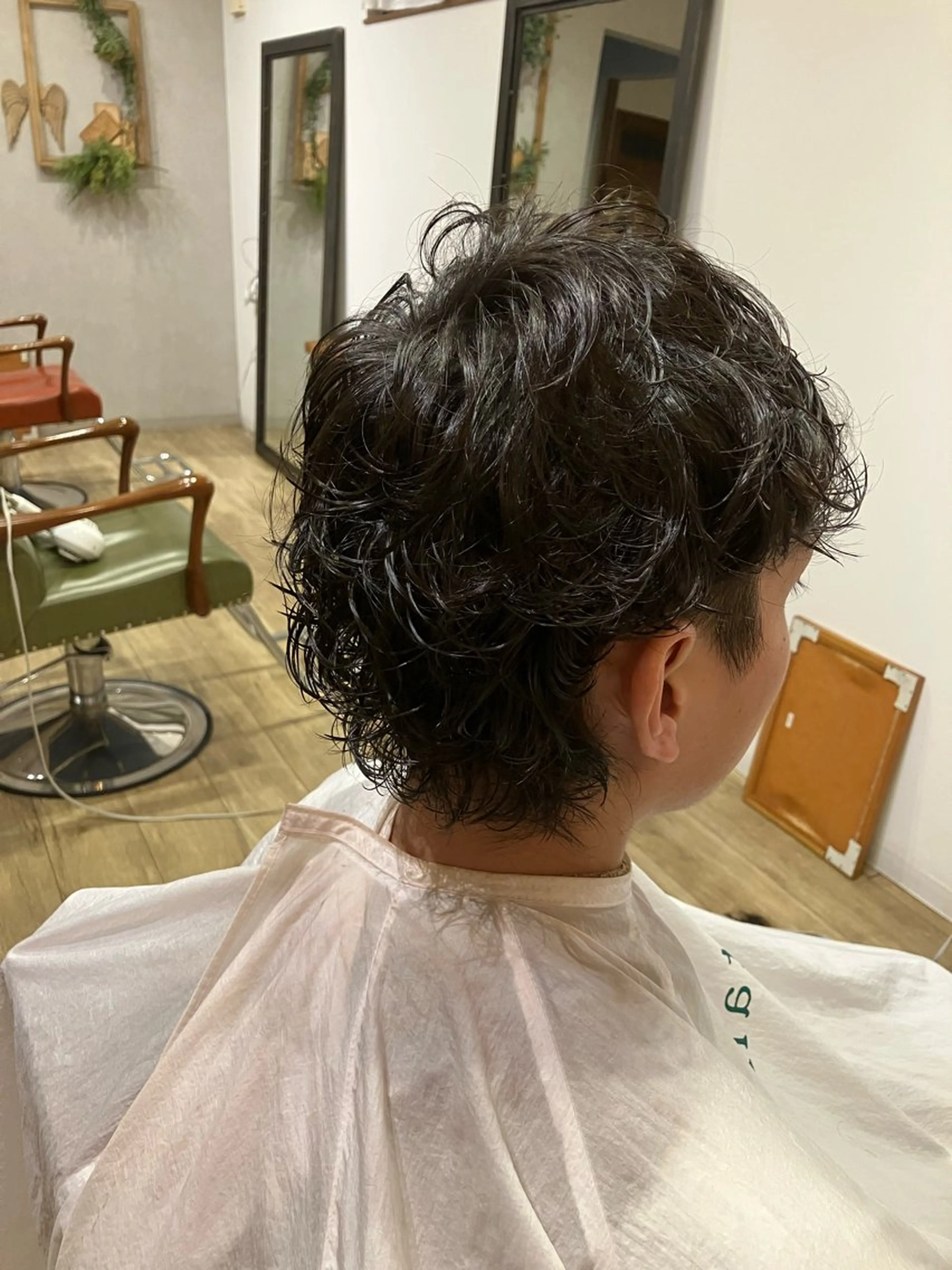 パーマ メンズ 清水 美香のヘアスタイル