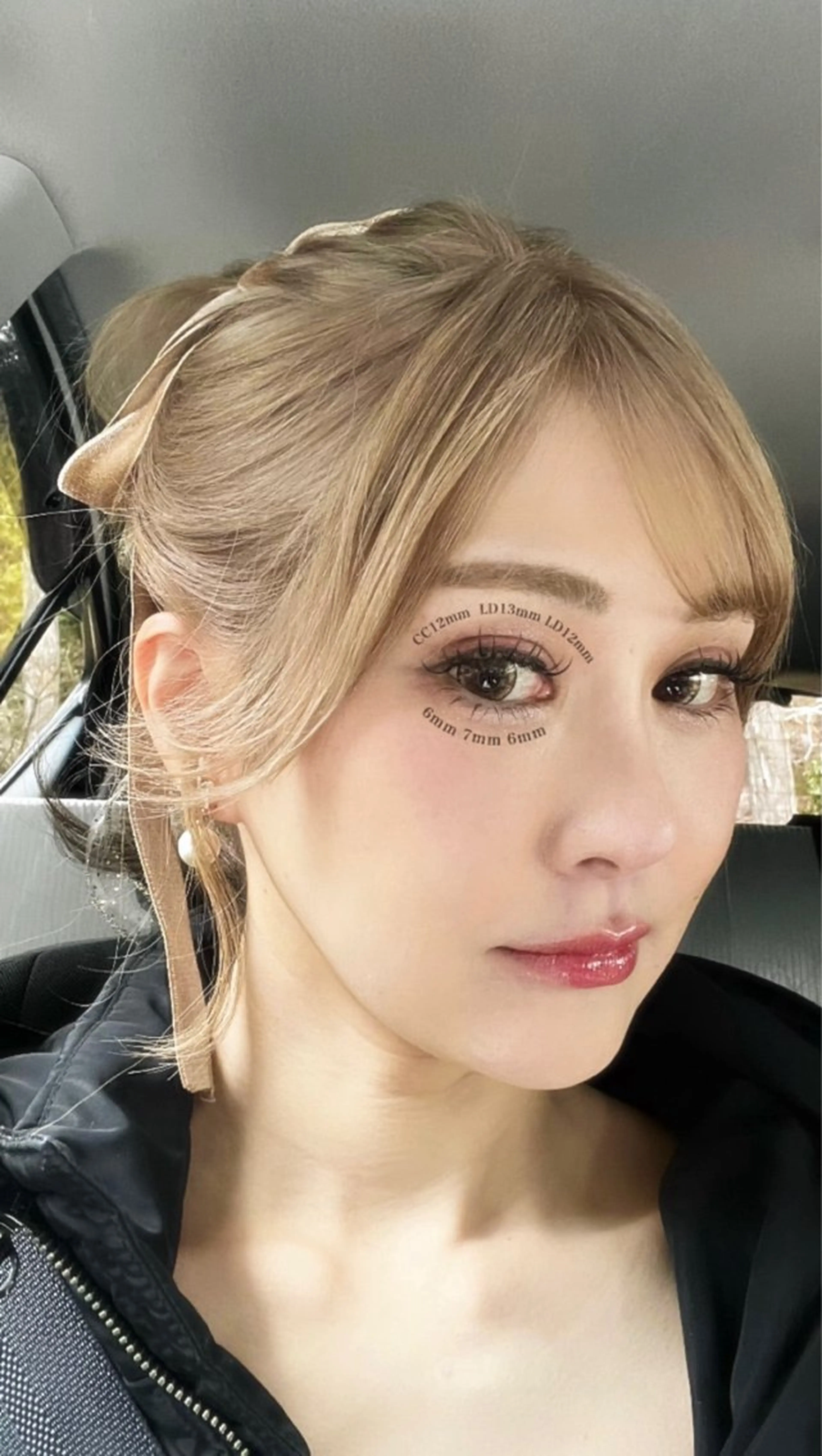 マツエク・マツパ フラットラッシュ 下まつげエクステ マツエク eyelash presh yukaのマツエク・マツパデザイン