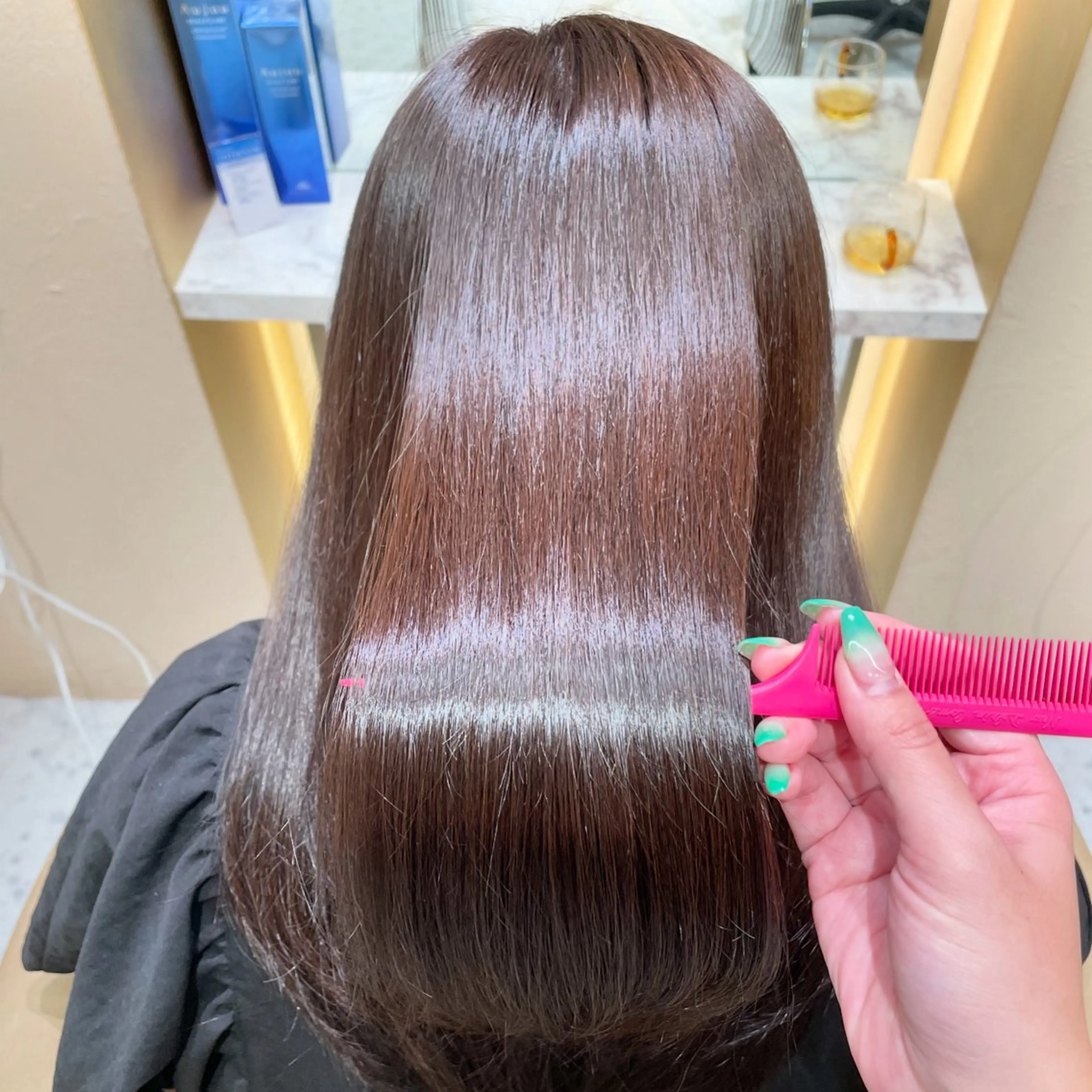 ロング カラー 韓国ヘア/髪質改善 /Harunaのヘアスタイル