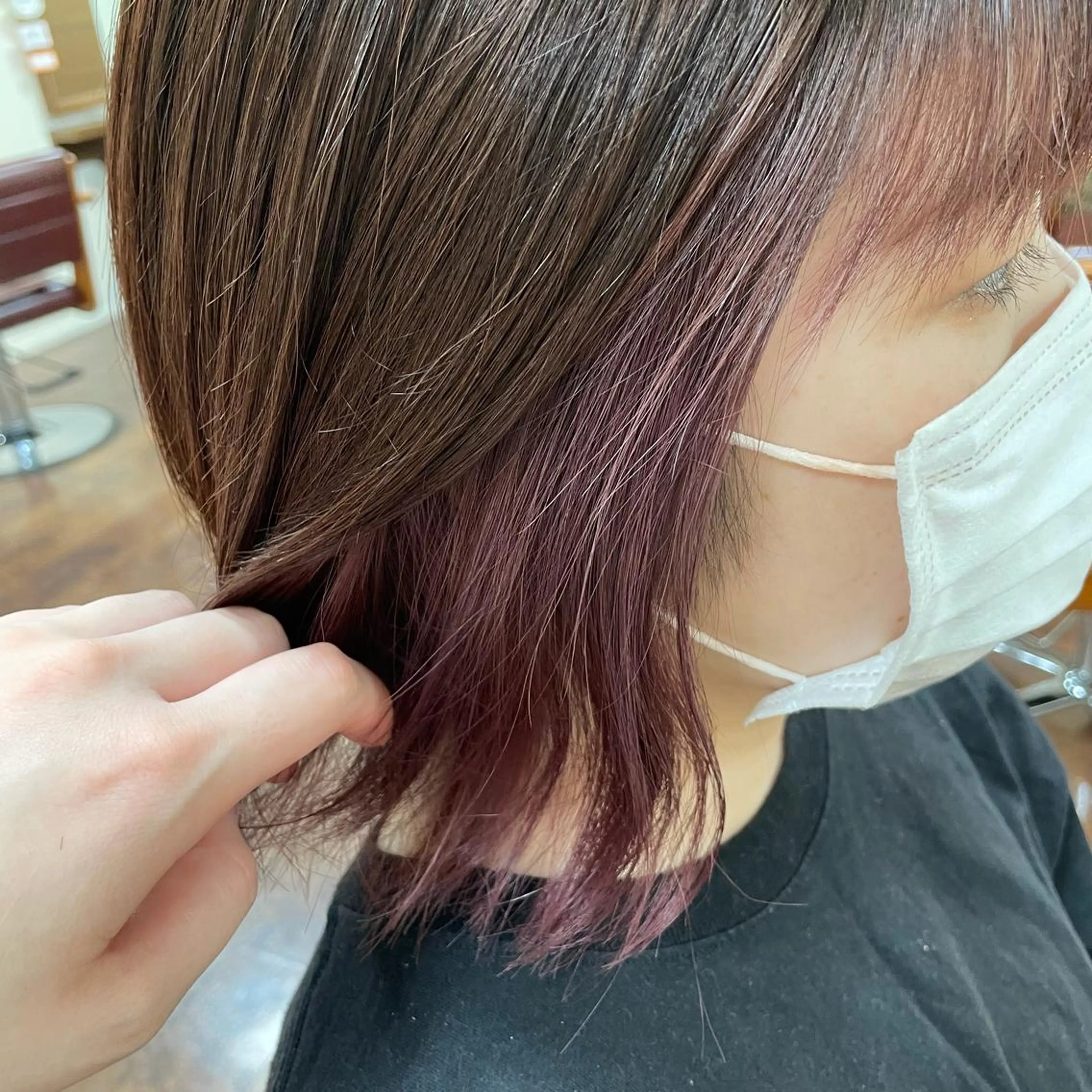 ショート カラー ヘアカラー トリートメント ヘッドスパ ティーシースペース　元住吉店所属・奈良橋 彩圭のヘアスタイル