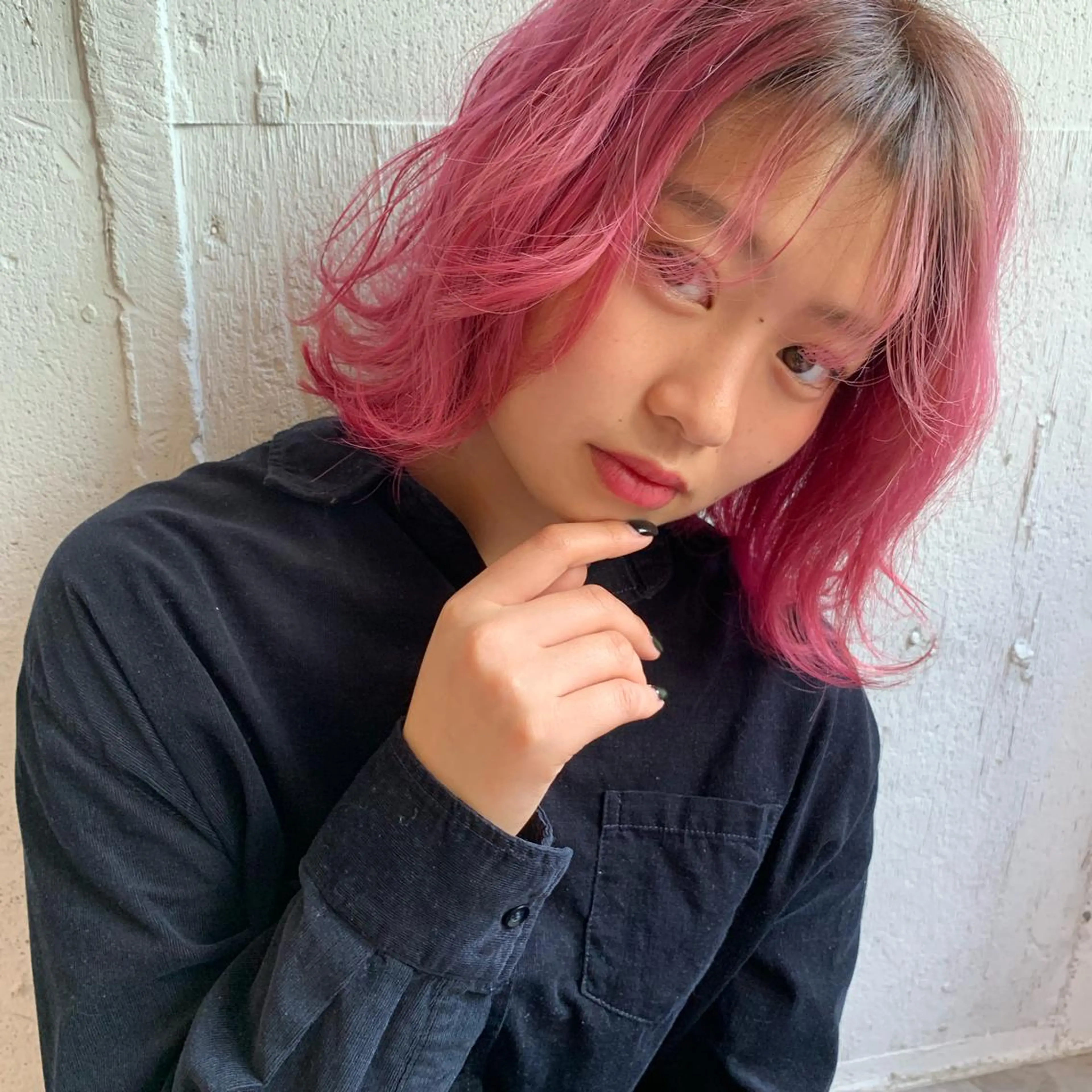 ミディアム カラー 🎈馬場佑馬/ スパイラルパーマ🎈のヘアスタイル