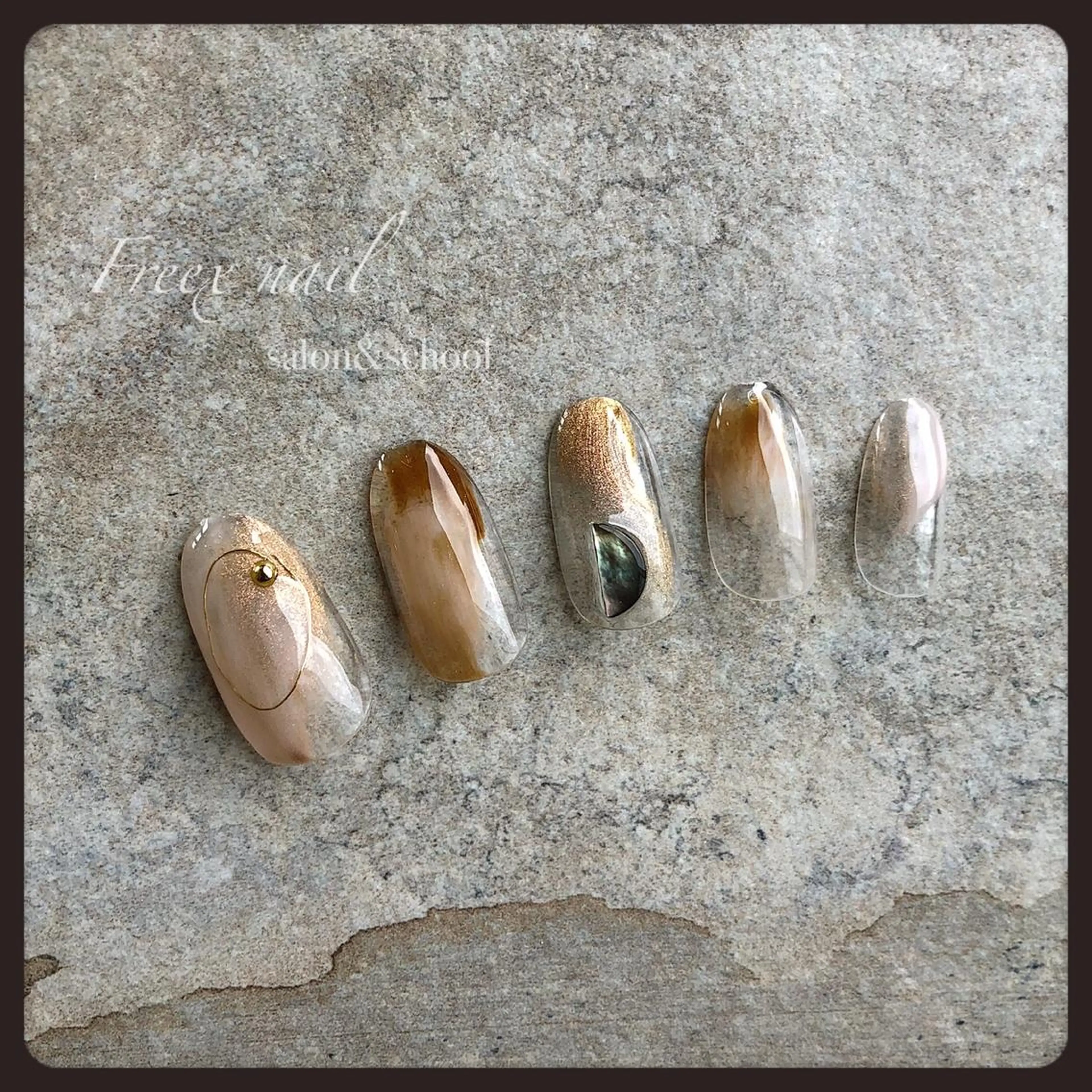 ネイル ニュアンスネイル freex nail /ニュアンス/個性派のネイルデザイン