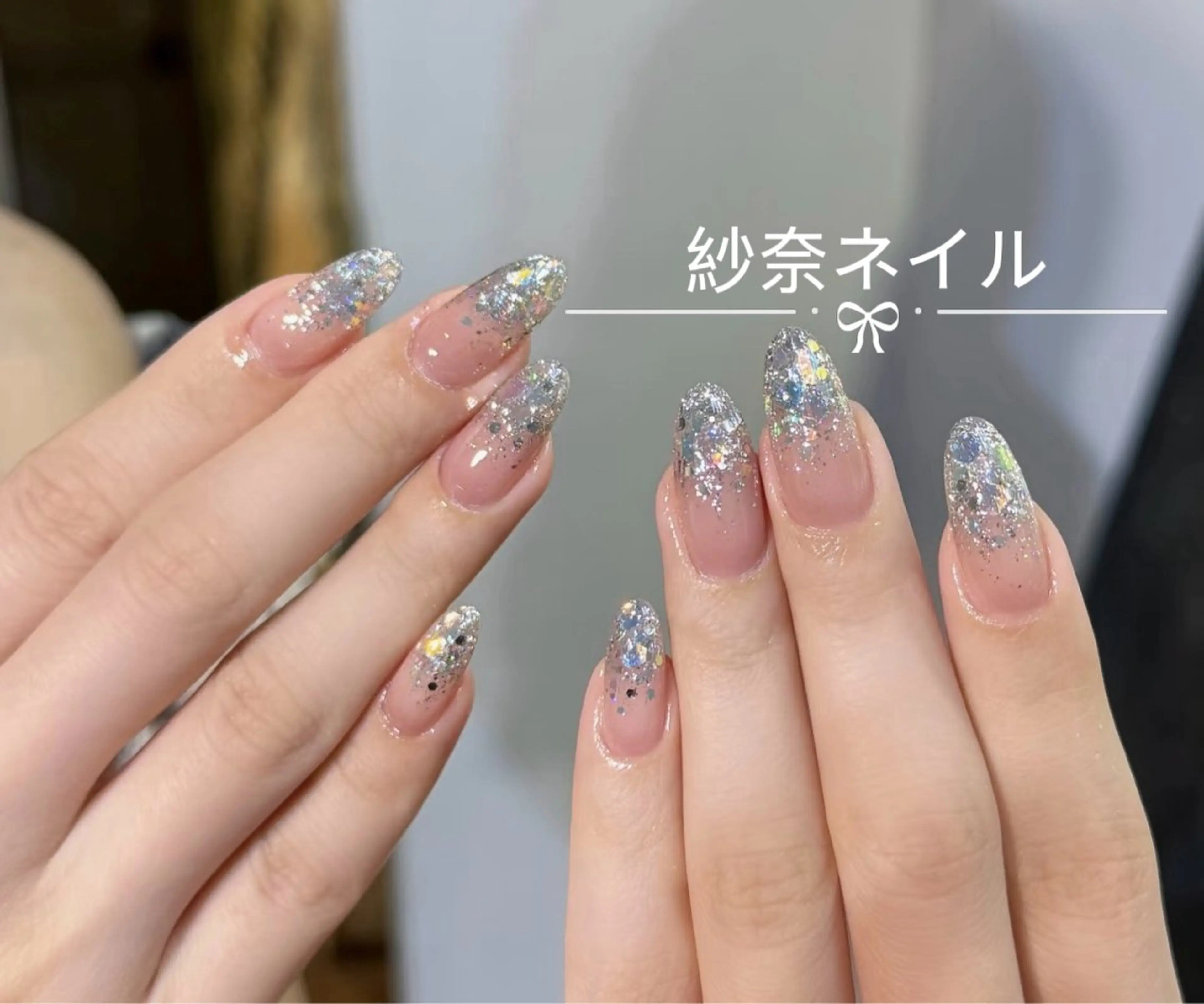 ネイル ハンドネイル 纱 奈のネイルデザイン