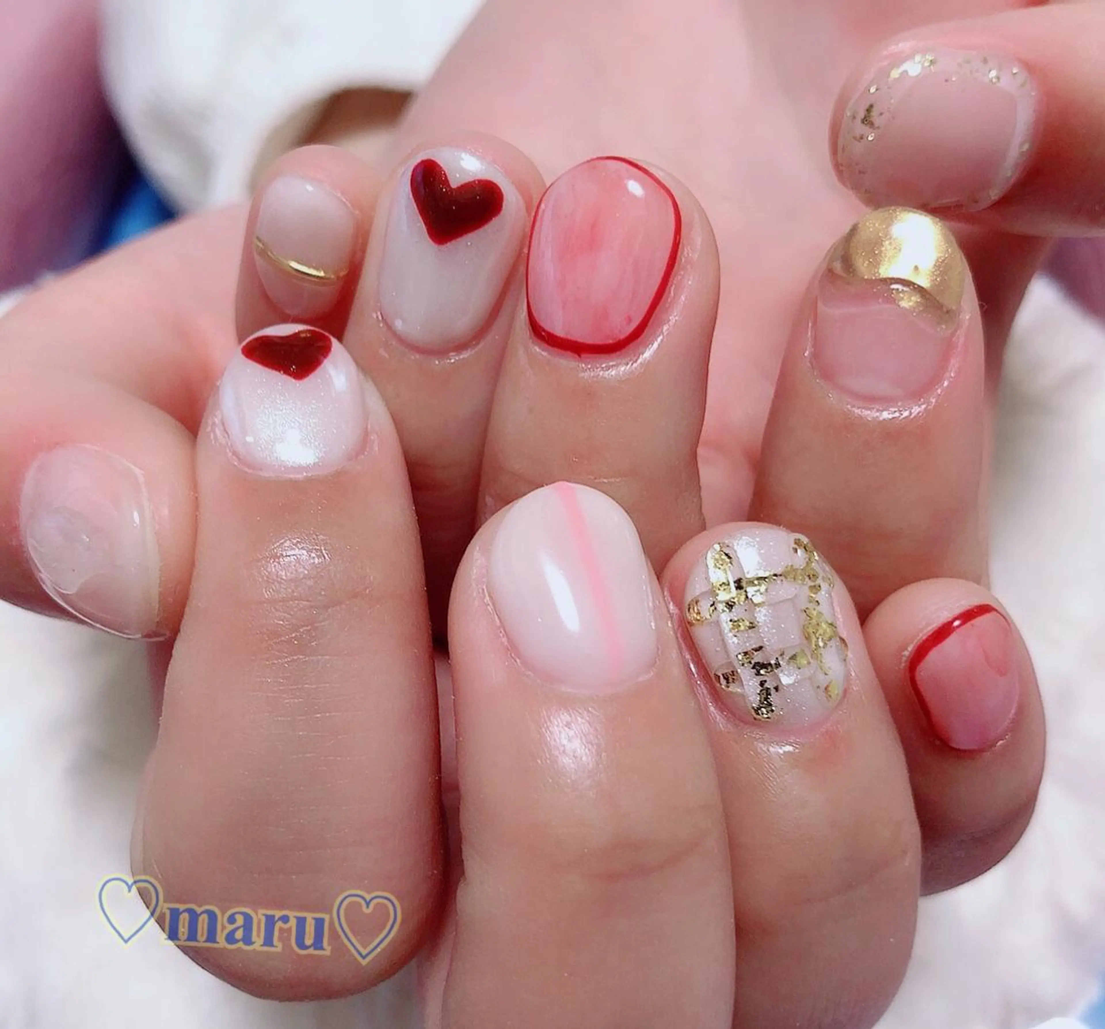 ネイル ハンドネイル フットネイル まるみ♡7/1〜値上 げ致します(>_<)のその他イメージ