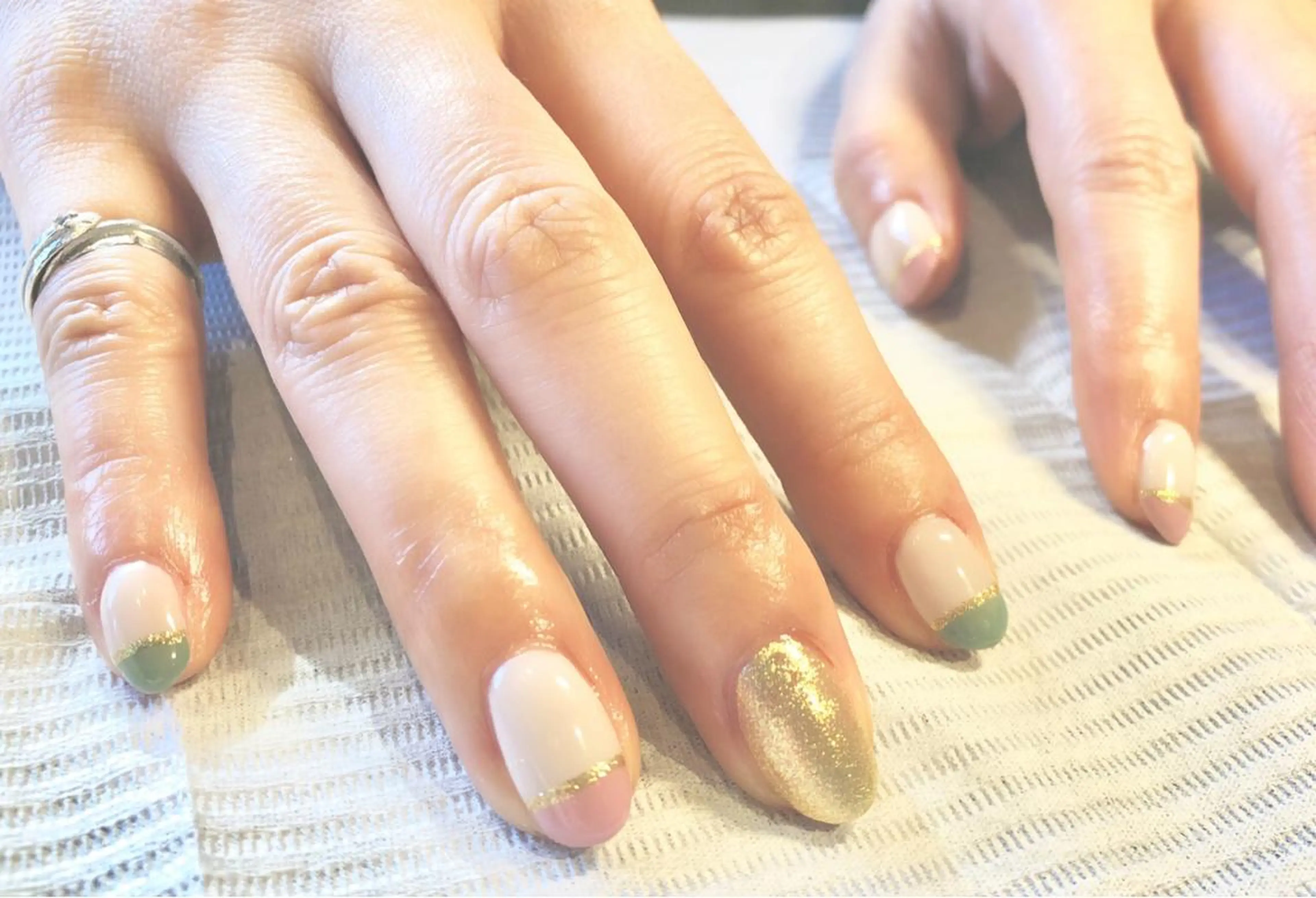 ネイル フレンチネイル TRAM-nail moriizumiのネイルデザイン