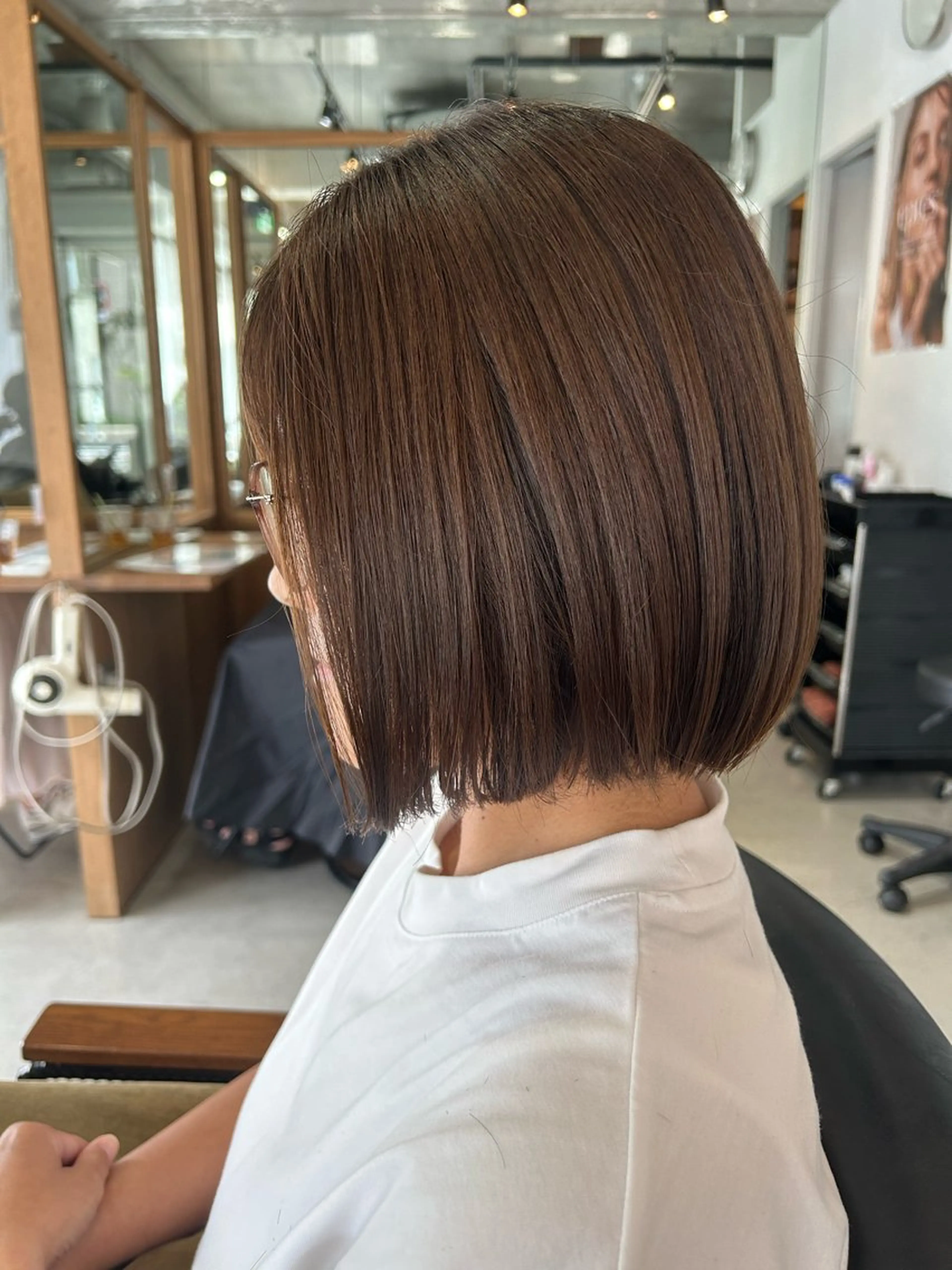【☘️ミニモ限定☘️】カット💇‍♀️➕ワンカラー🩵➕蜂蜜トリートメント🍯の写真