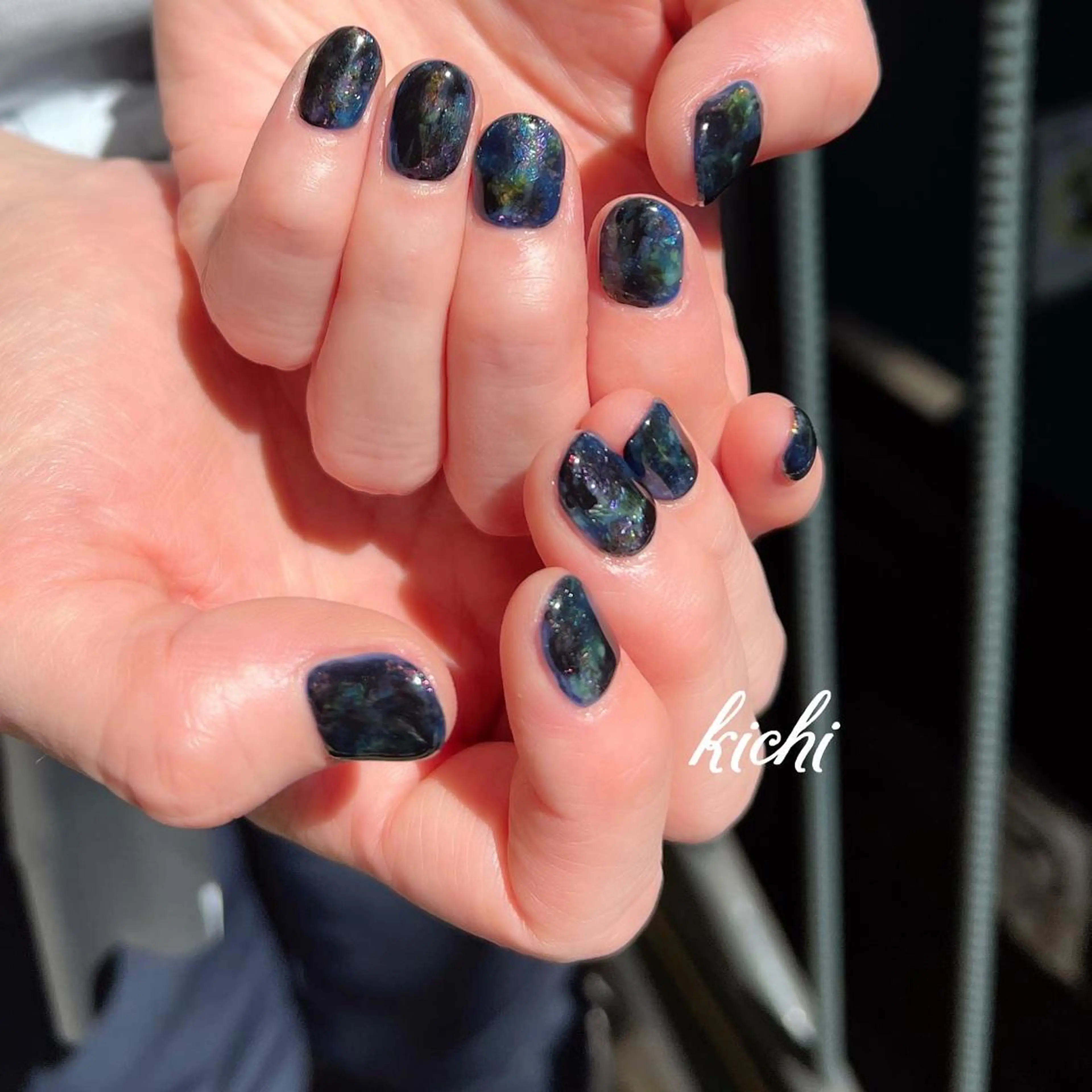 ネイル ジェルネイル 持ち込み ニュアンスネイル パラジェル 夏ネイル kichi・: *のネイルデザイン