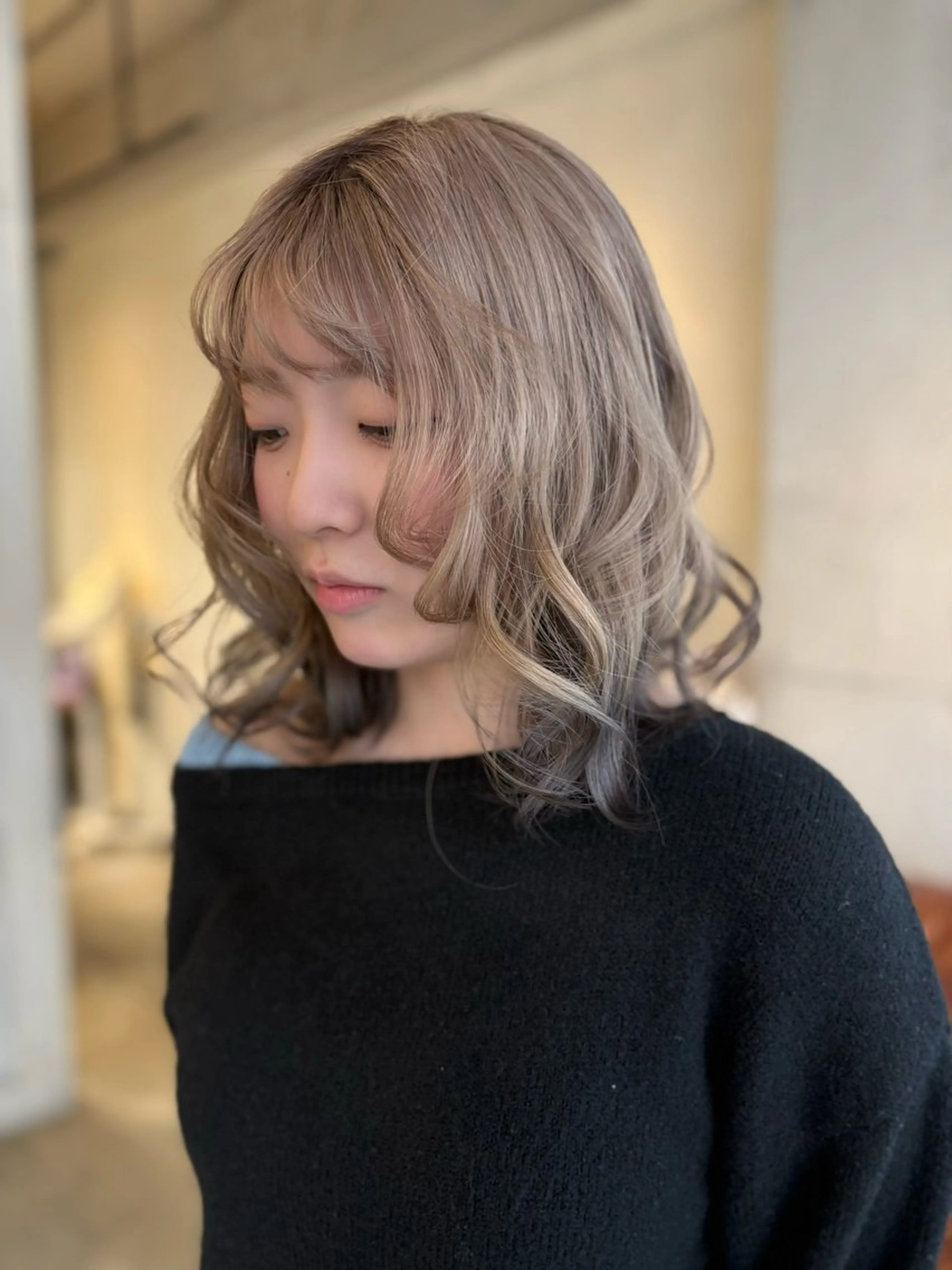 ミディアム カラー ヘアカラー ︎kirin🦒/ CARNIVALのヘアスタイル