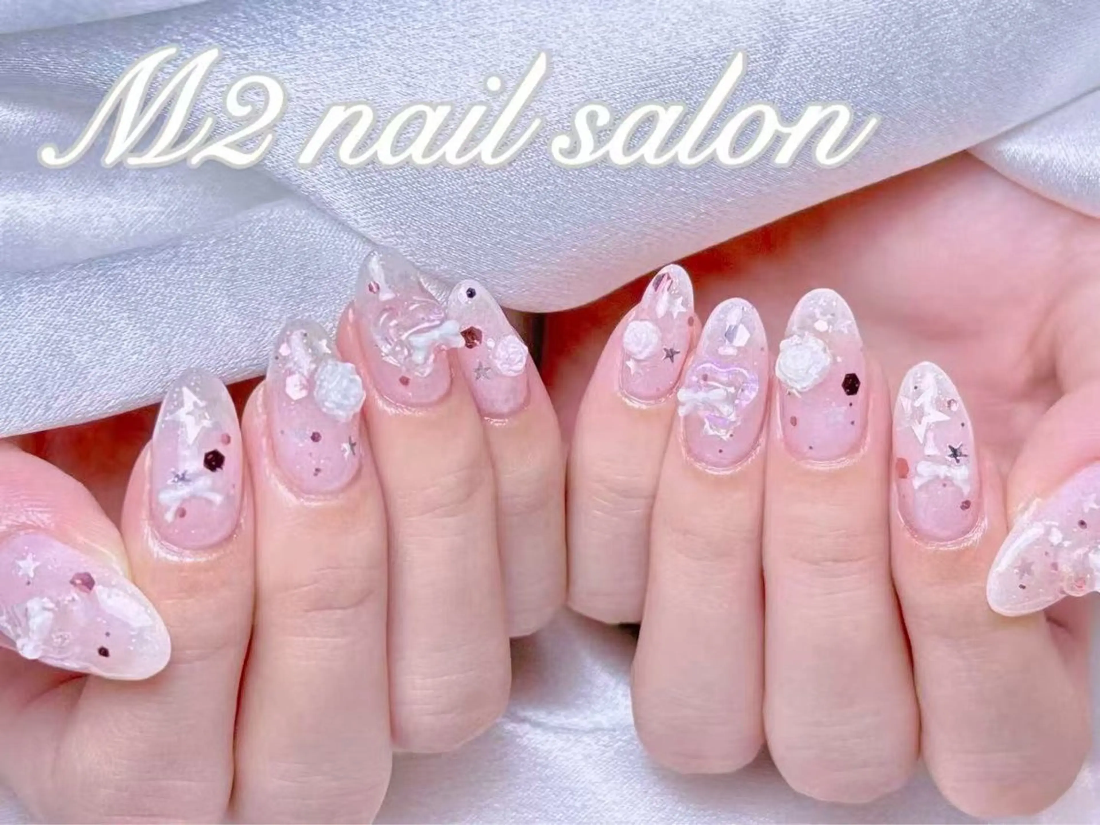 ネイル ハンドネイル エムズ エムズのマツエク・マツパデザイン