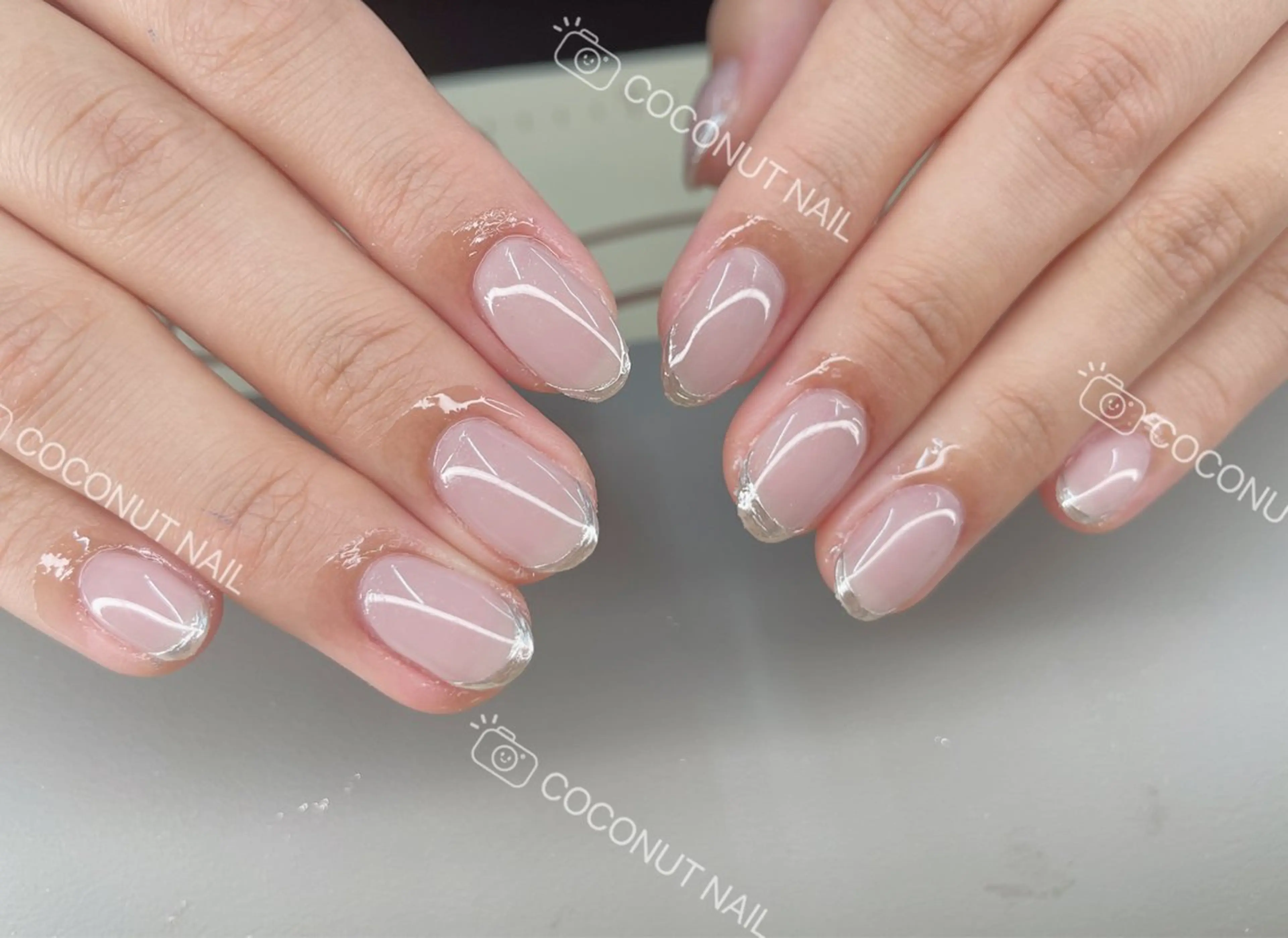 ネイル ハンドネイル 神田 ココナッツのネイルデザイン