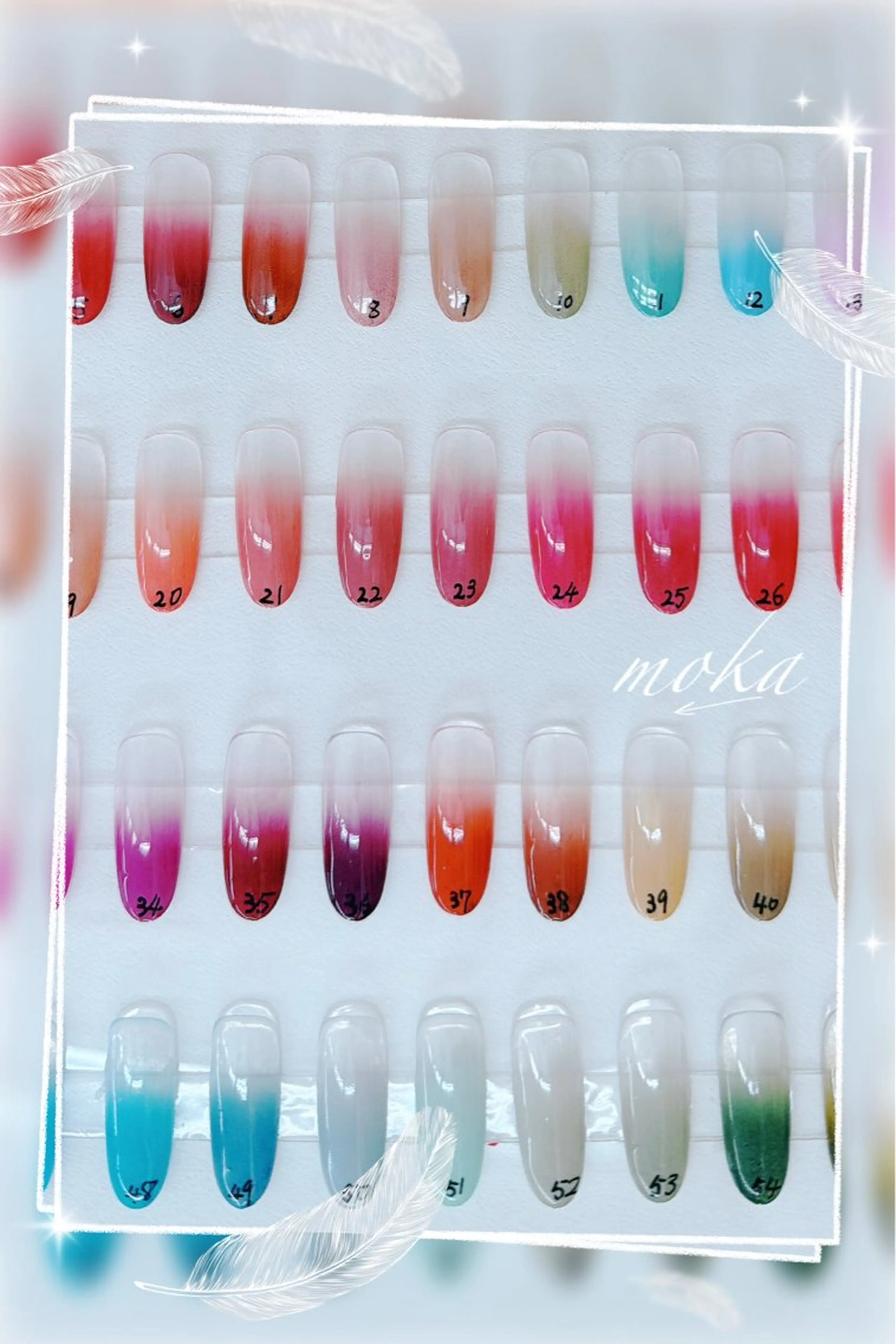 ネイル ハンドネイル ハンドケア 胡蝶蘭レディースサロ ンNailMOKAのネイルデザイン