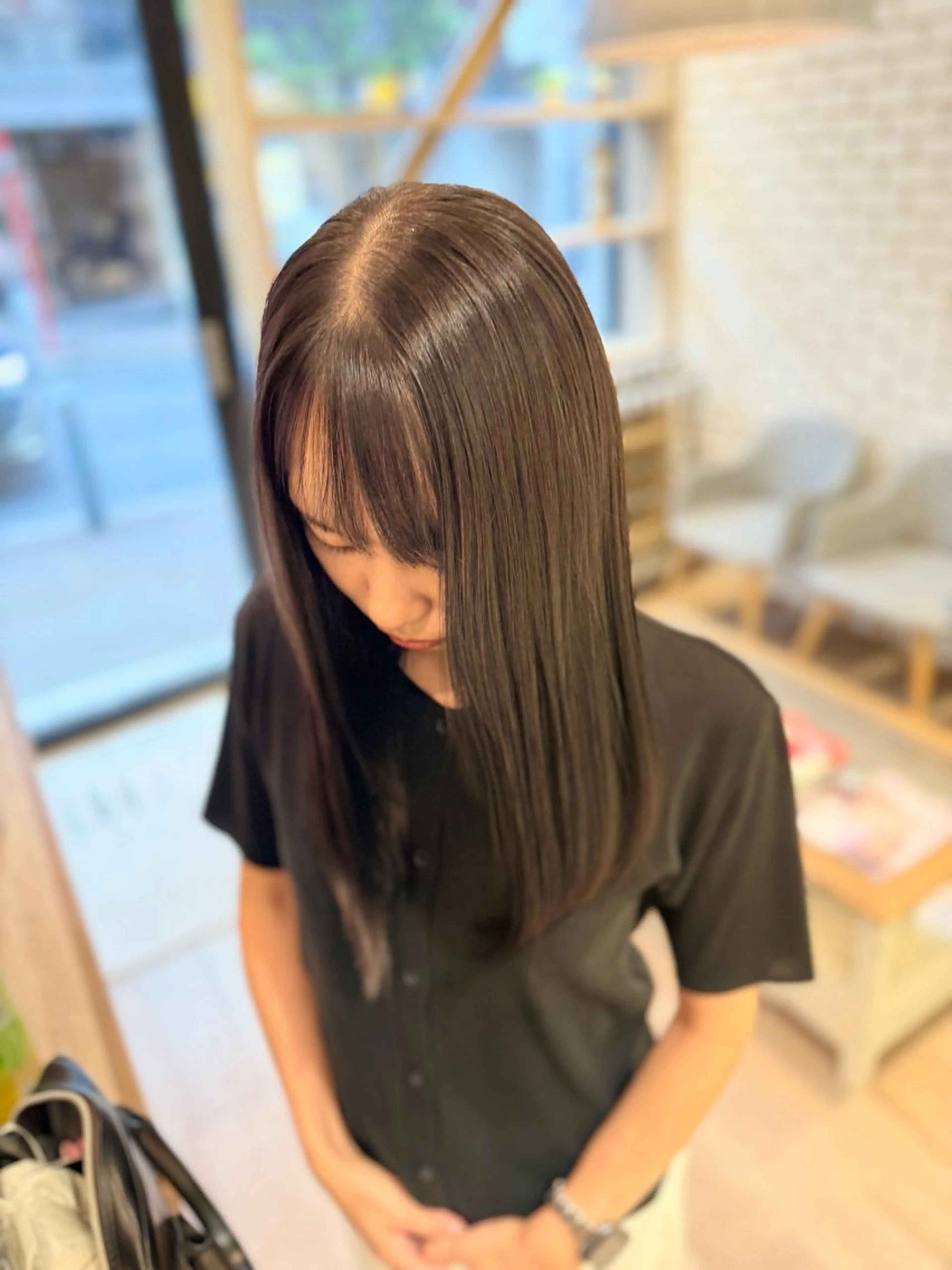 ロング カラー 似合わせカラー☘️ akariのヘアスタイル