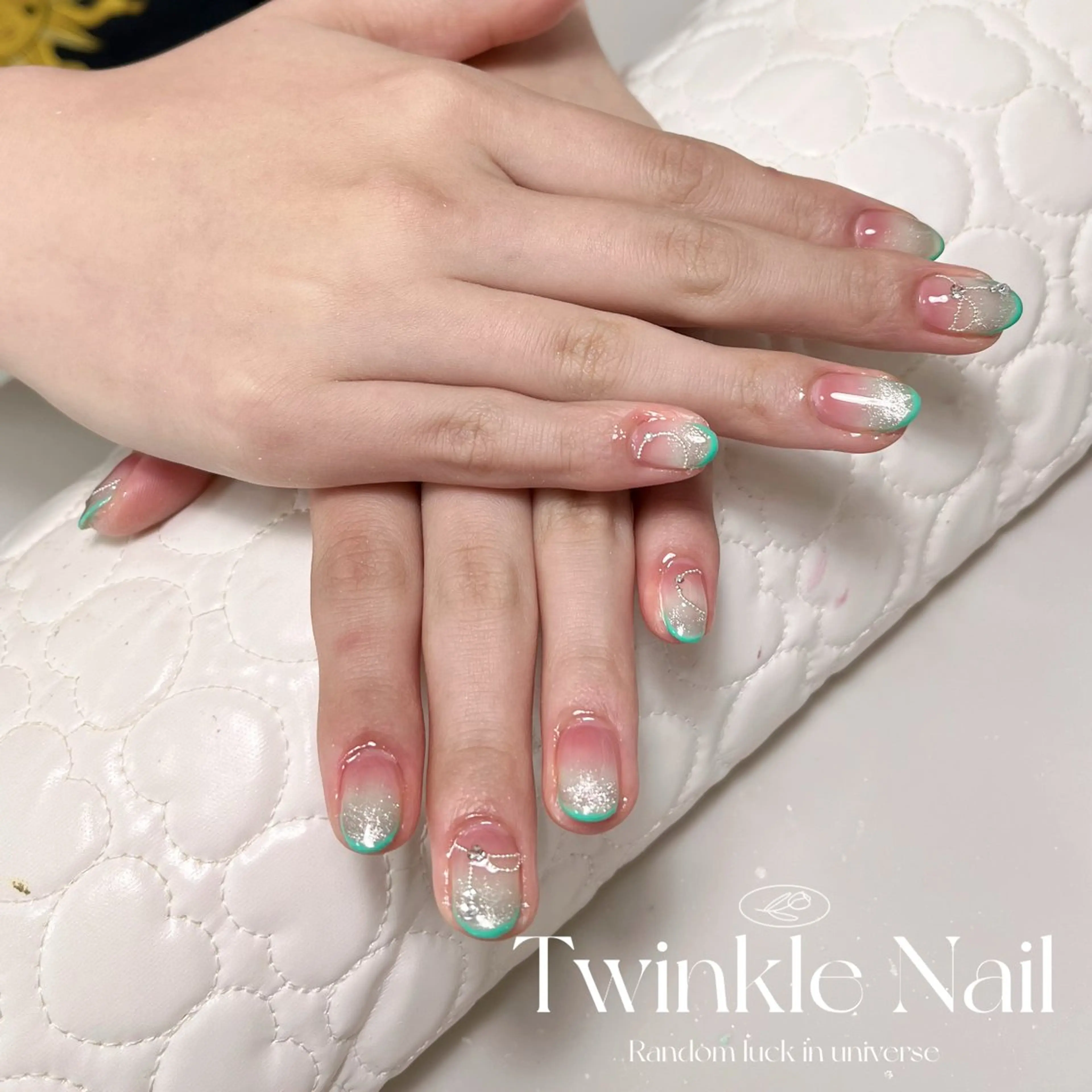 ネイル キラキラネイル 夏ネイル Twinkle Nail Kuboのネイルデザイン