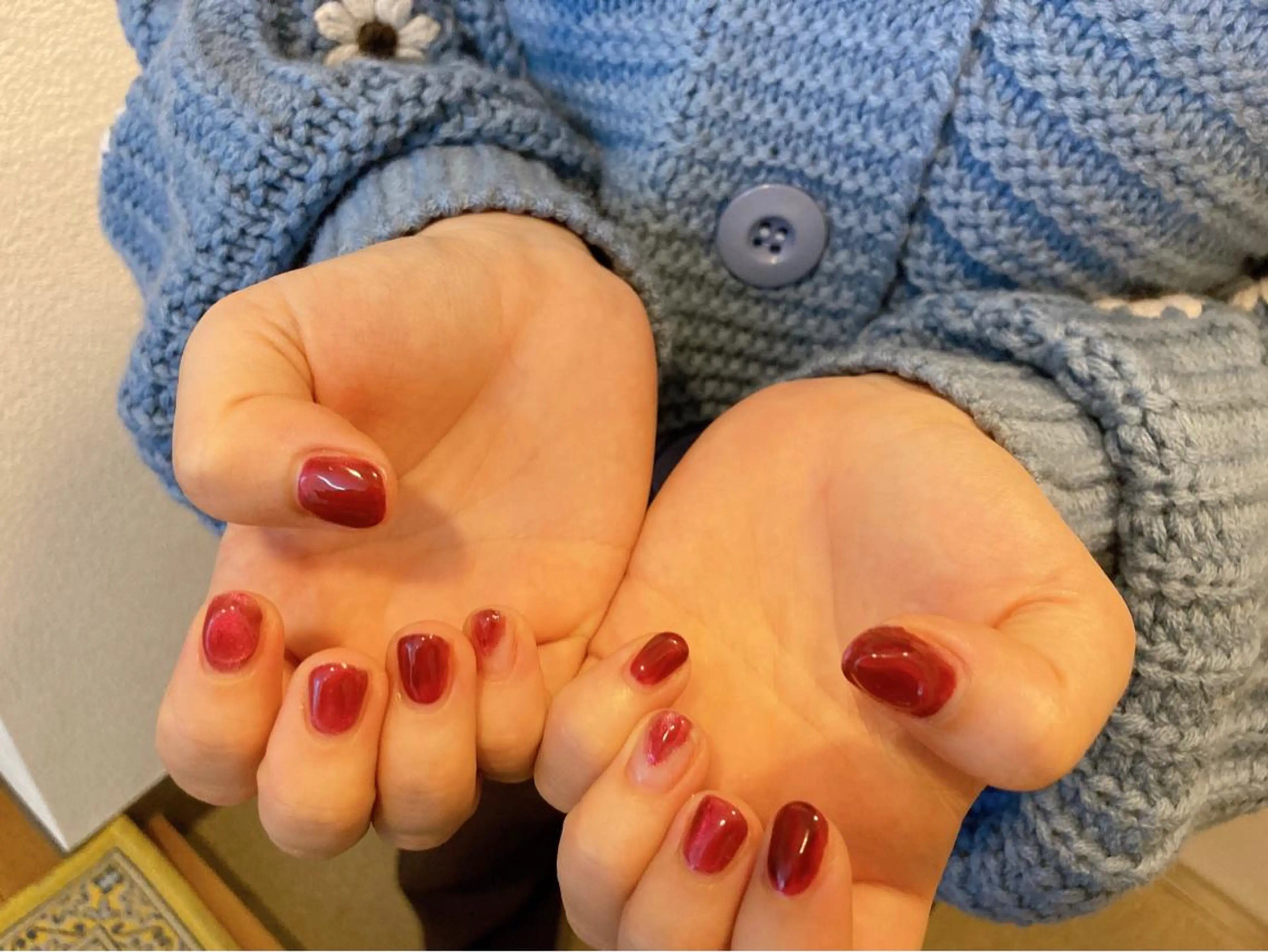 ネイル マグネットネイル ぷっくりネイル mogunail &blowのネイルデザイン