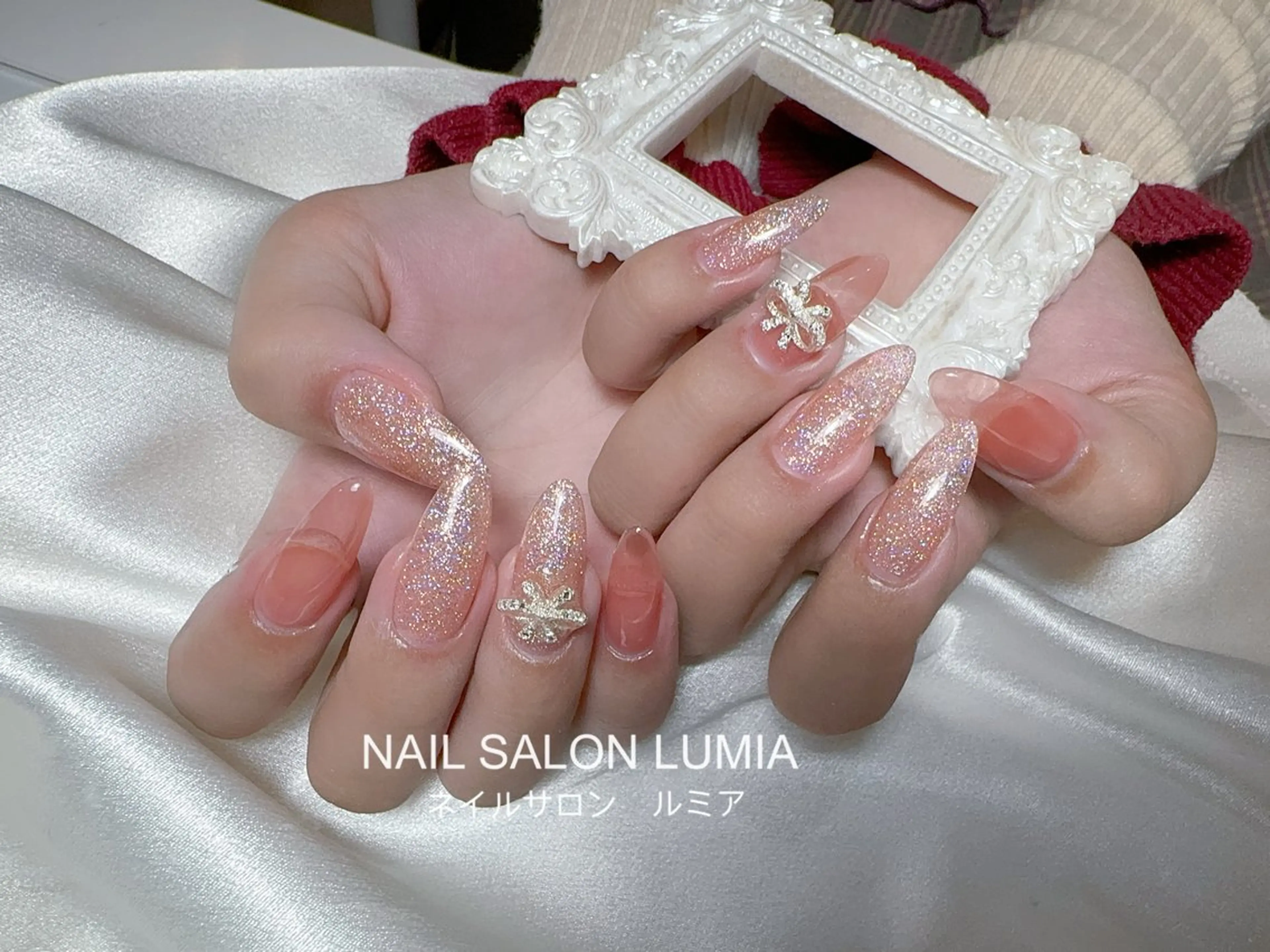 ネイル ハンドネイル ネイルサロン ルミア Lumia 店長のネイルデザイン