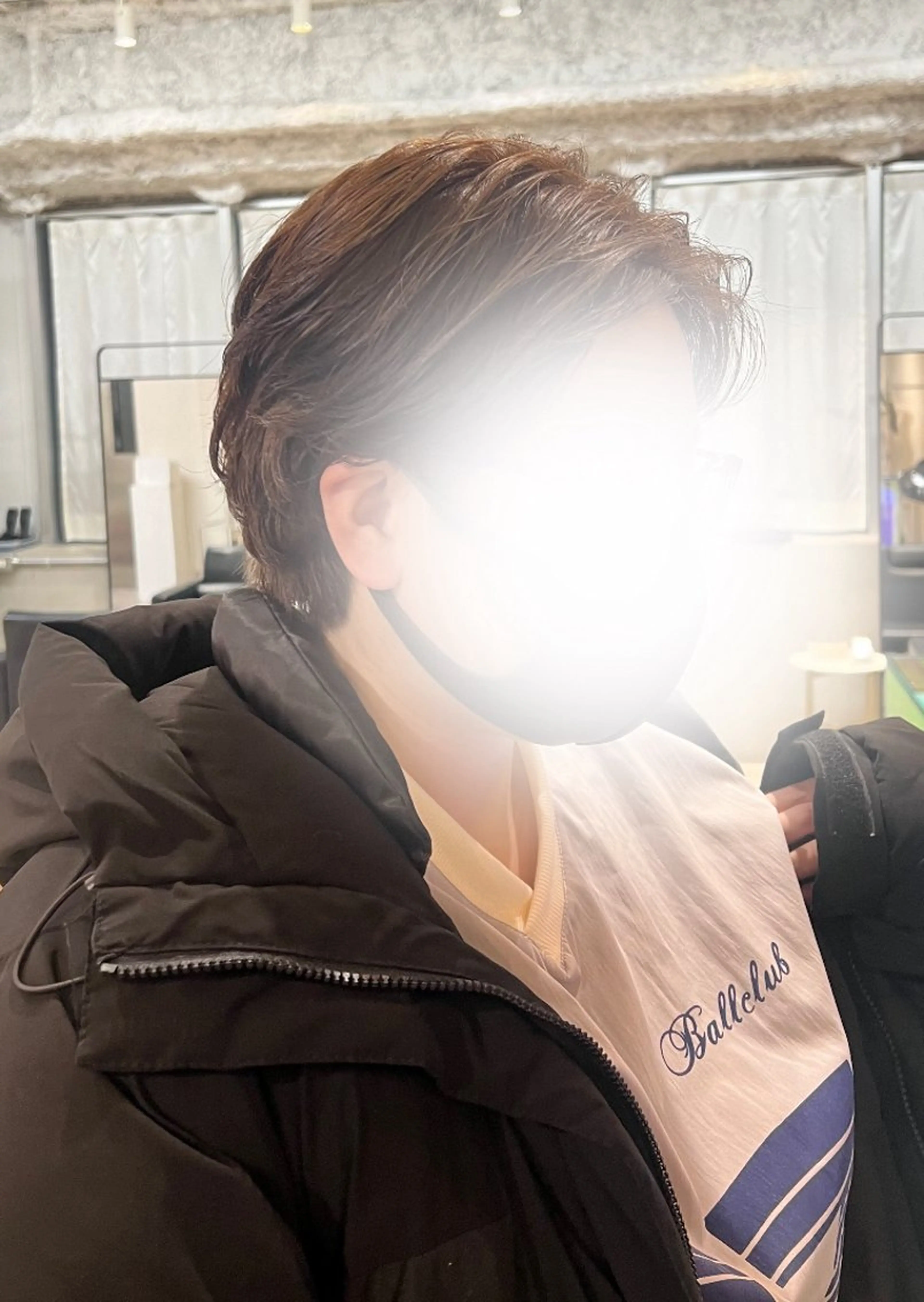 ショート パーマ 目黒 由梨香のヘアスタイル