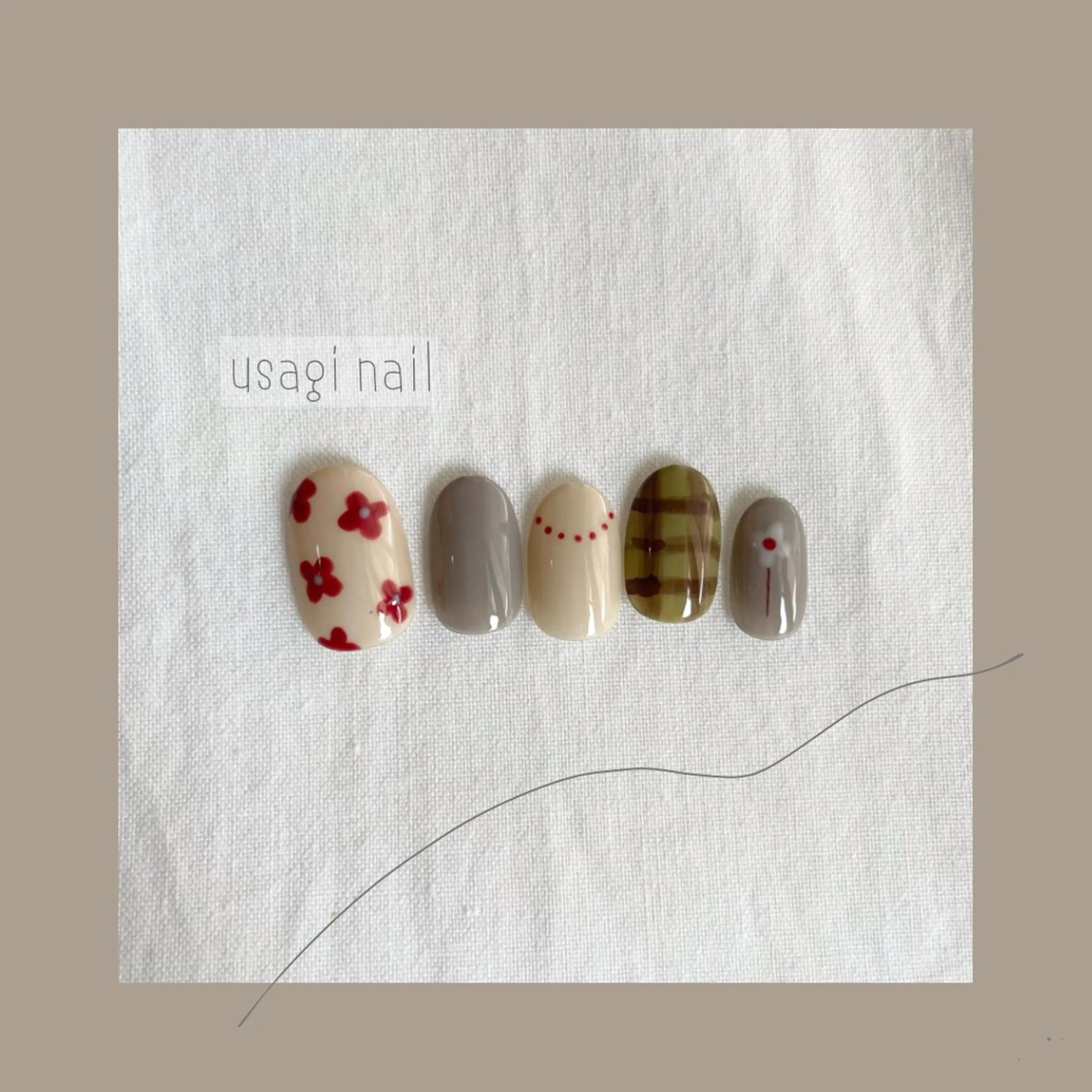 ネイル ハンドネイル usagi nailのネイルデザイン