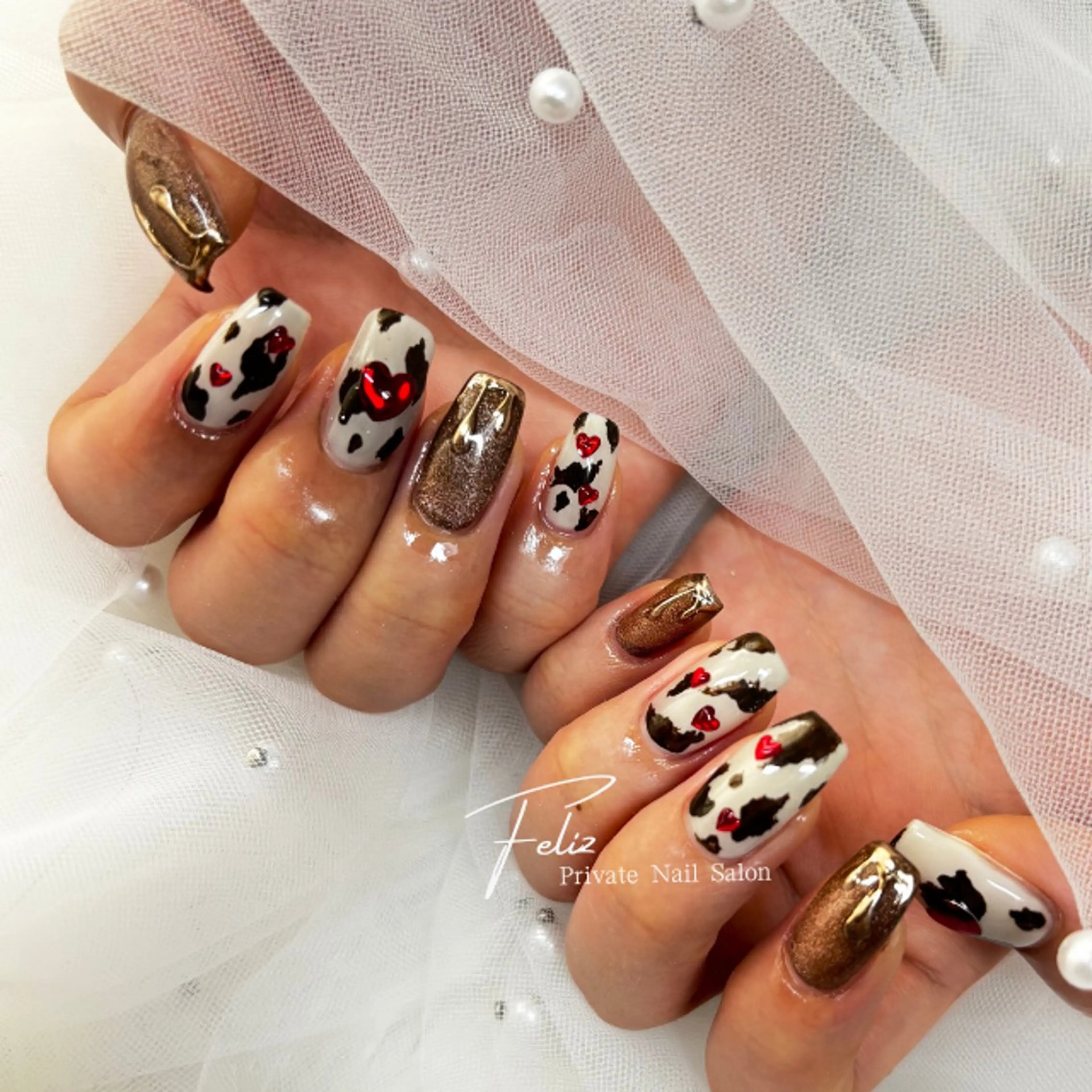 ネイル ハンドネイル ハンドケア Feliz所属・Feliz 楽しいネイルサロンのネイルデザイン