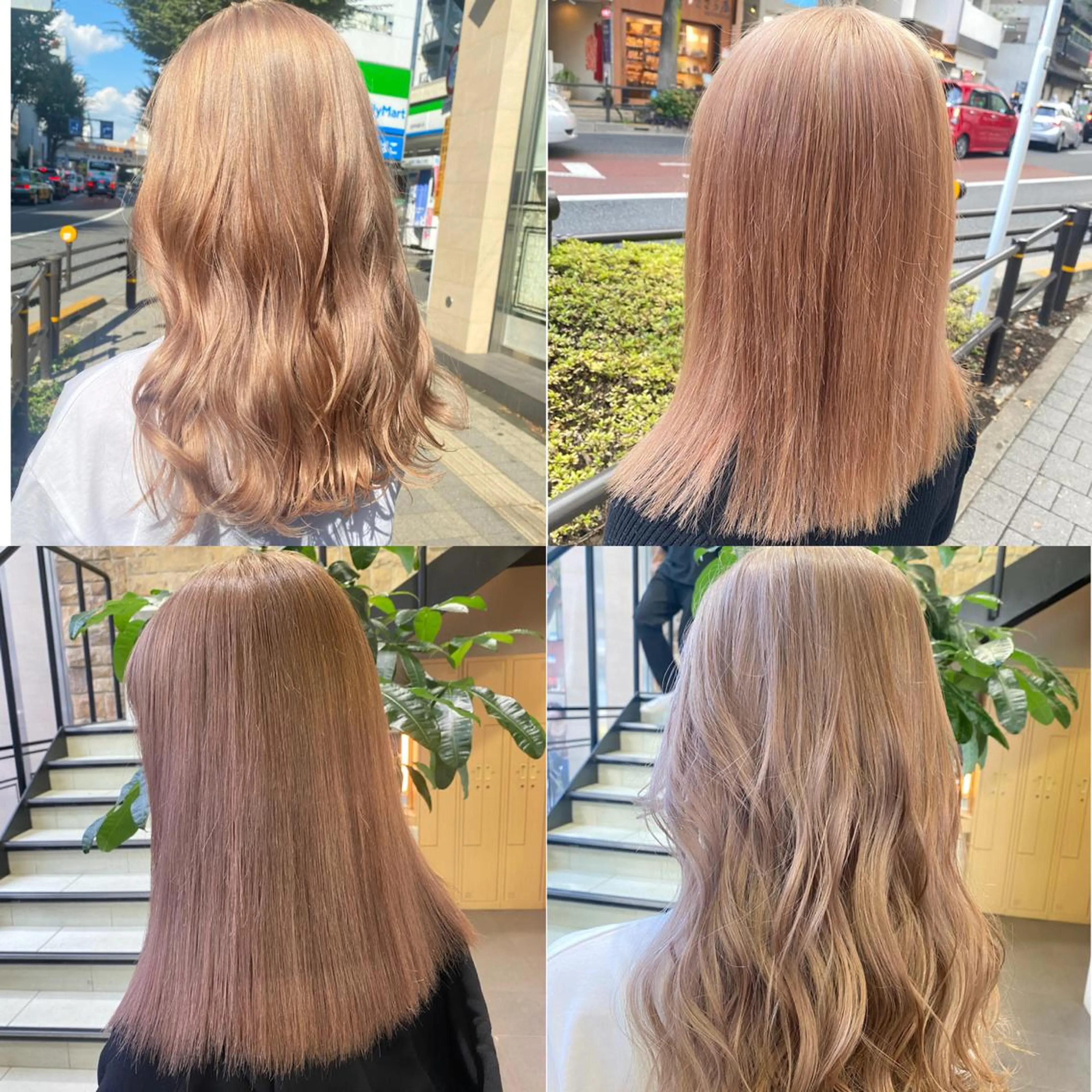 ロング カラー ヘアアレンジ TSUNA 🌙 Lim 五反田のマツエク・マツパデザイン