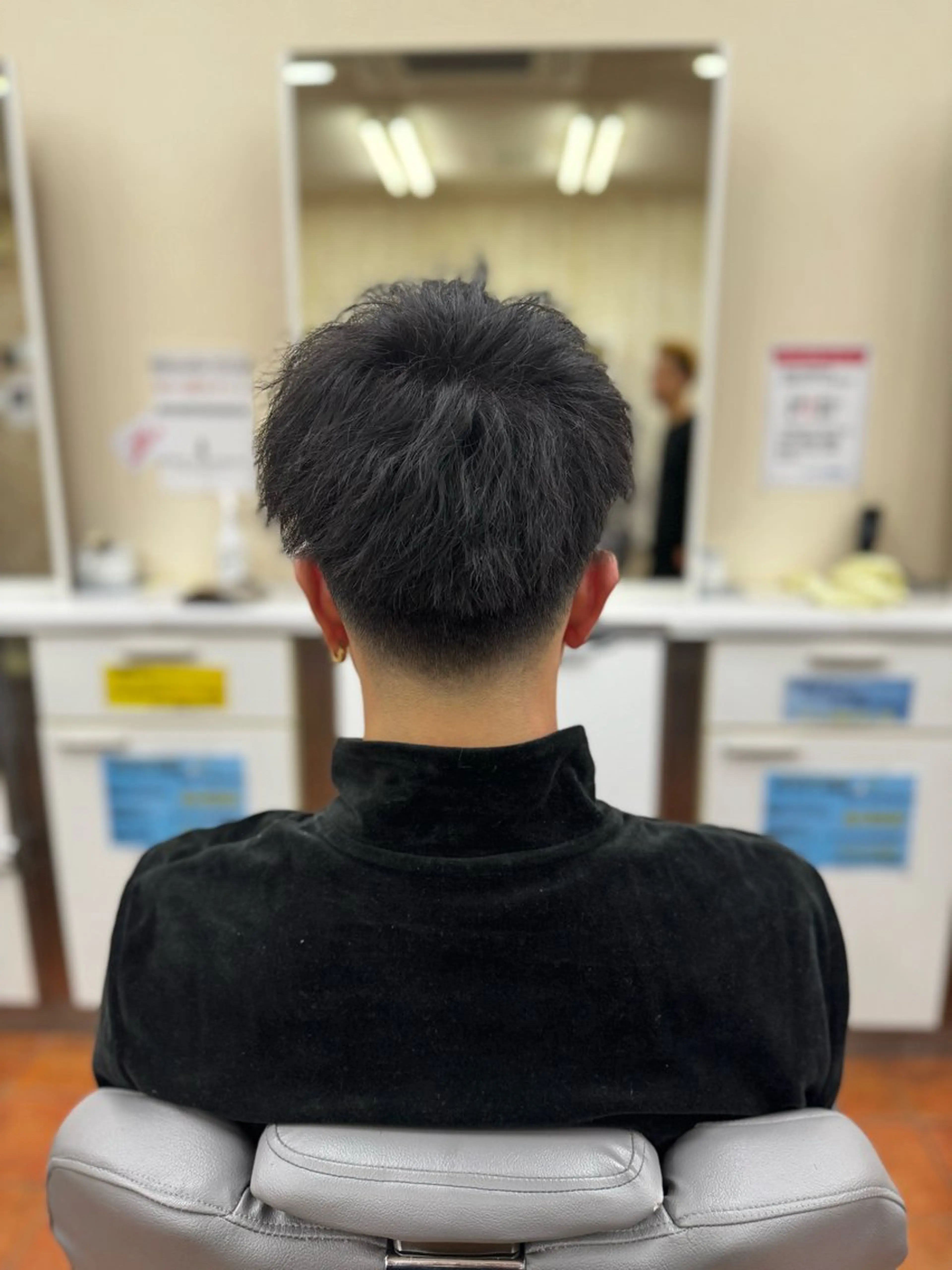 ミディアム メンズ 井尾 美空斗のヘアスタイル