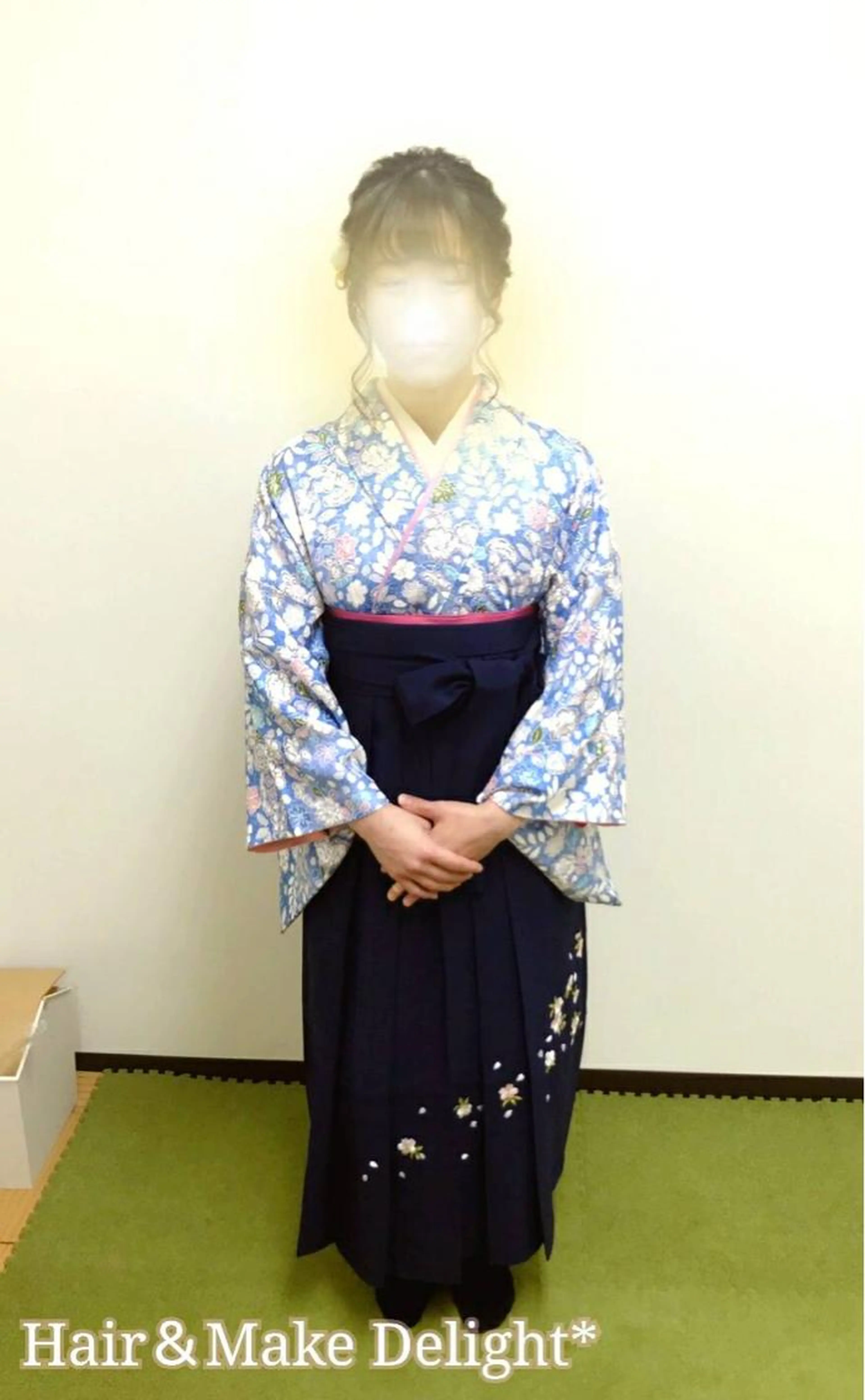 卒業式 袴着付け+ヘアセットの写真