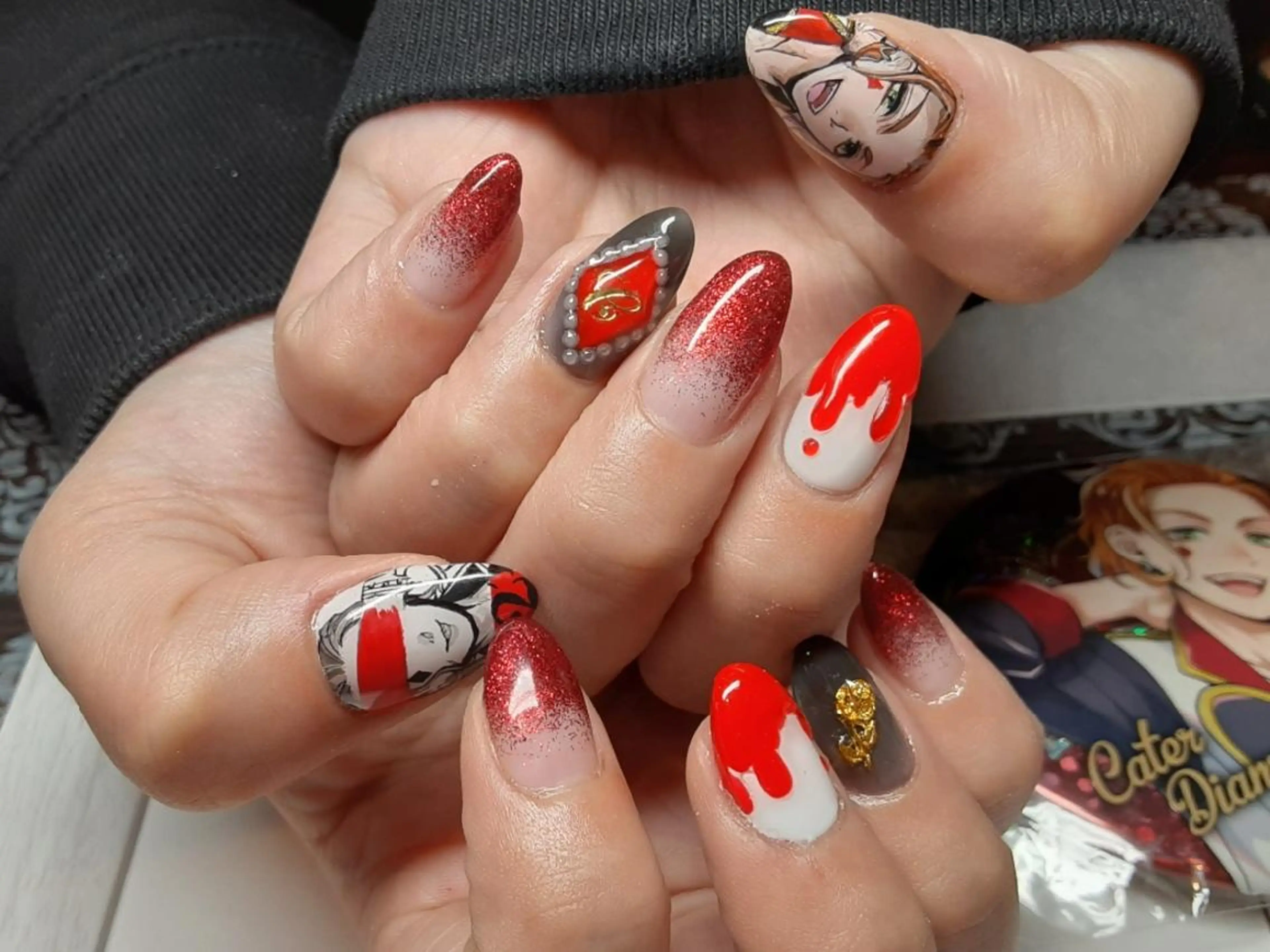 ネイル アートネイル ジェルネイル おで@ oderi_nailのネイルデザイン