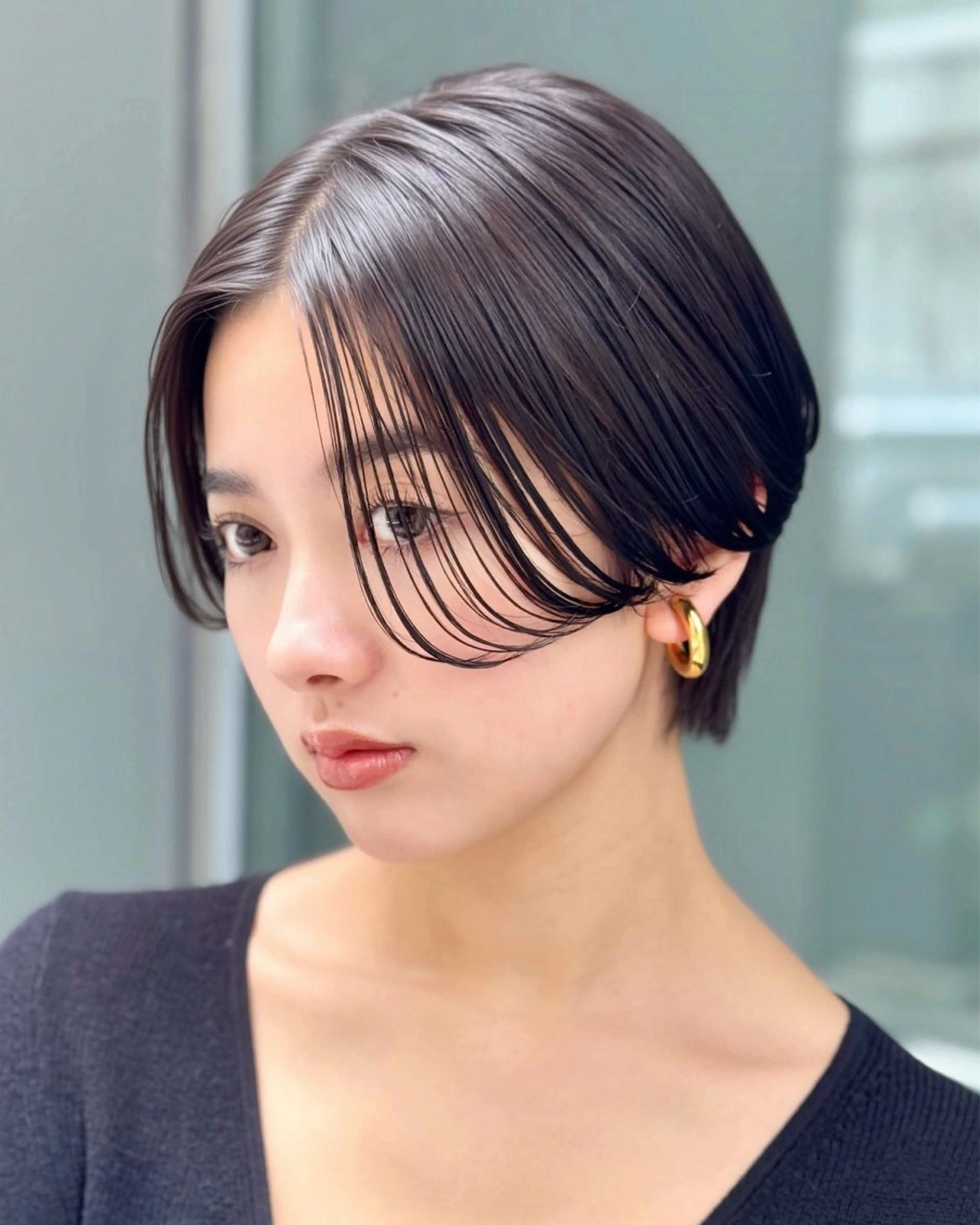 ショート カット 縮毛矯正 似合わせのプロ🌿 ショート/銀座/れんのヘアスタイル