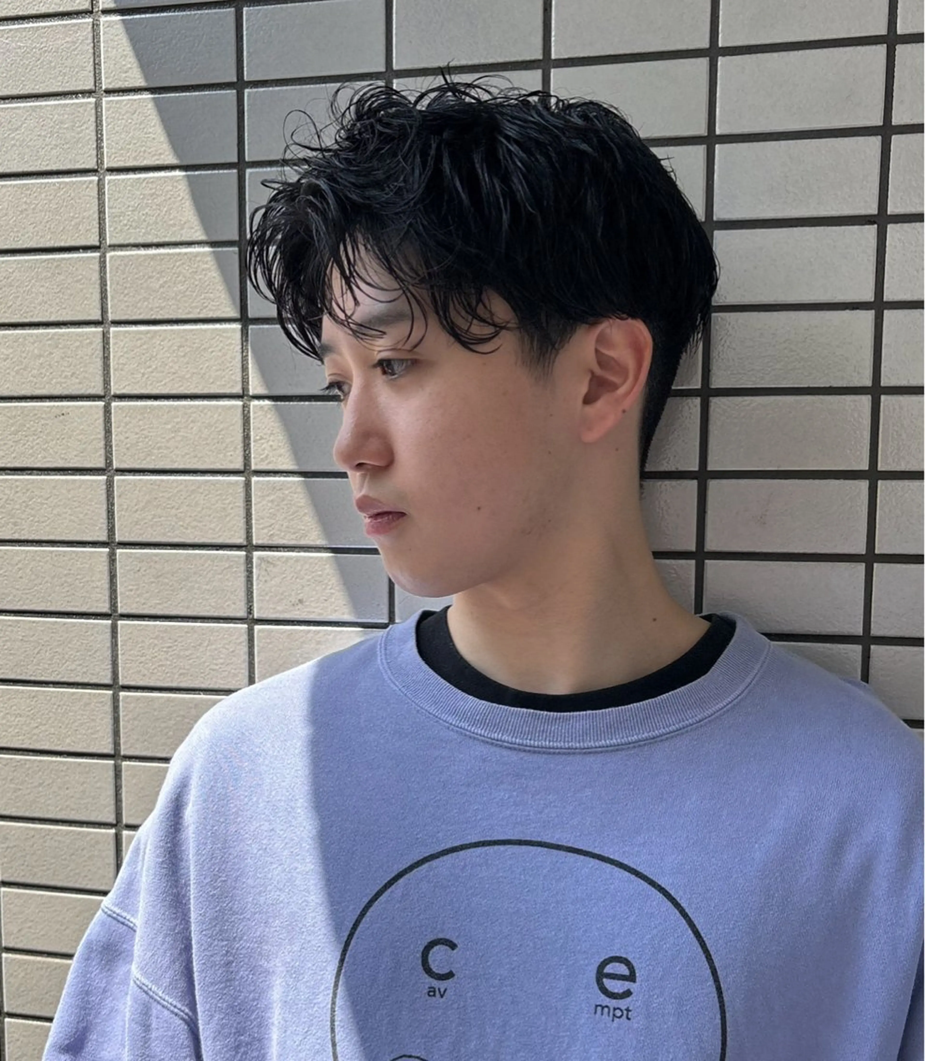 ショート パーマ メンズ 渋谷/原宿/メンズ/ コヤマトモヤのヘアスタイル