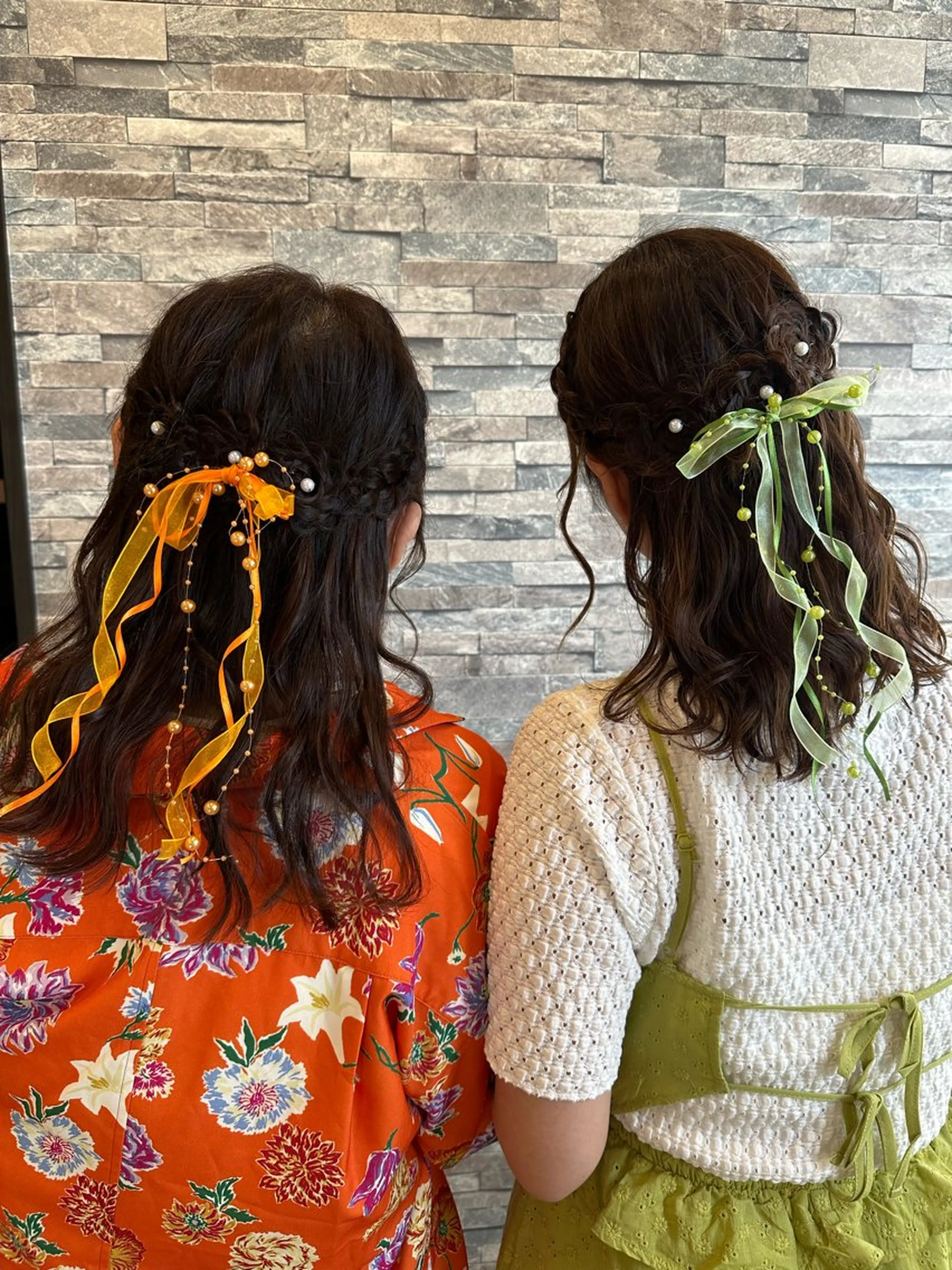 セミロング ヘアセット 🫧アレンジ･髪質 改善maica🫧のヘアスタイル