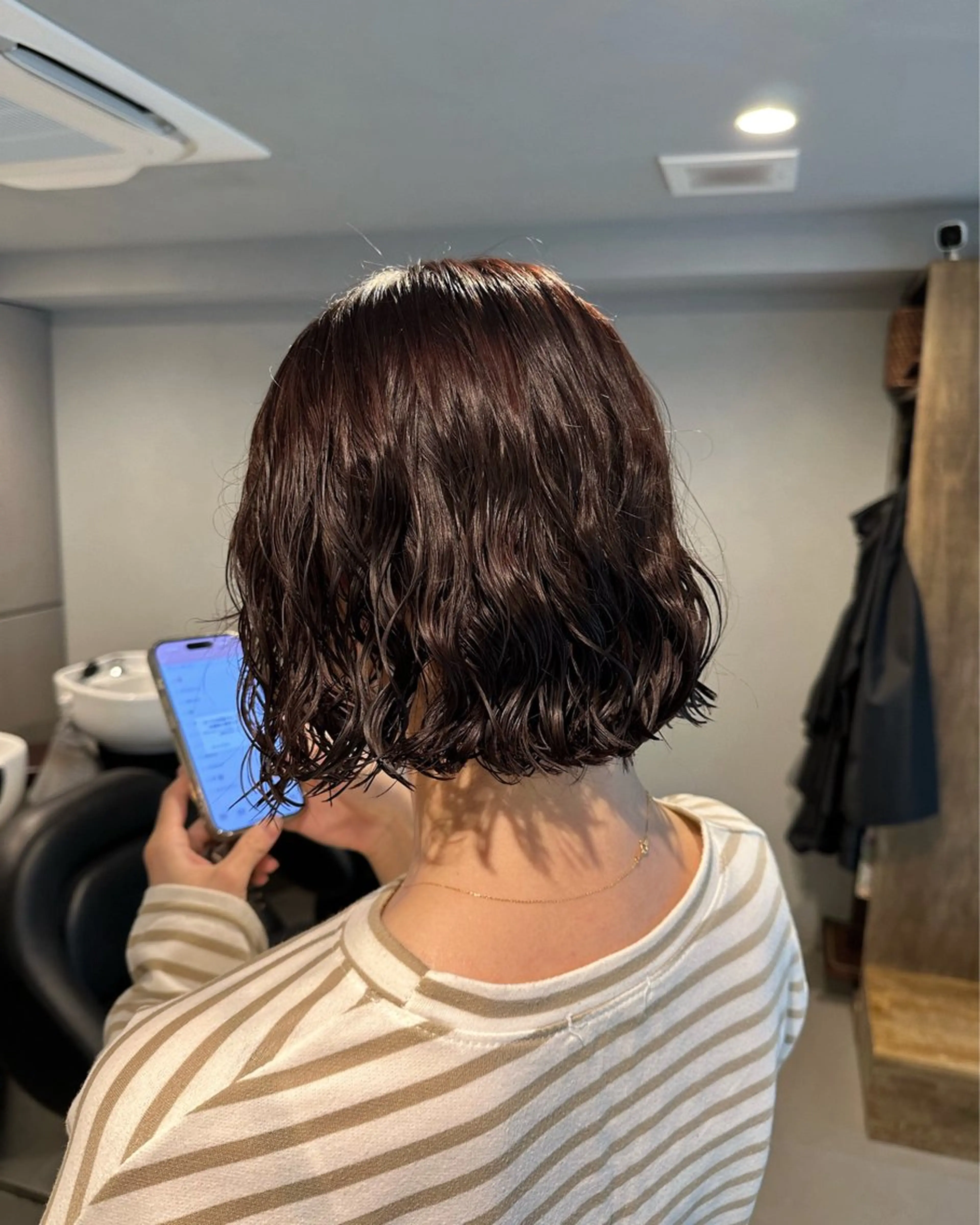 ショート パーマ ボブ カット パーマ トリートメント ショートカット/ レイヤー/齋藤大貴のヘアスタイル