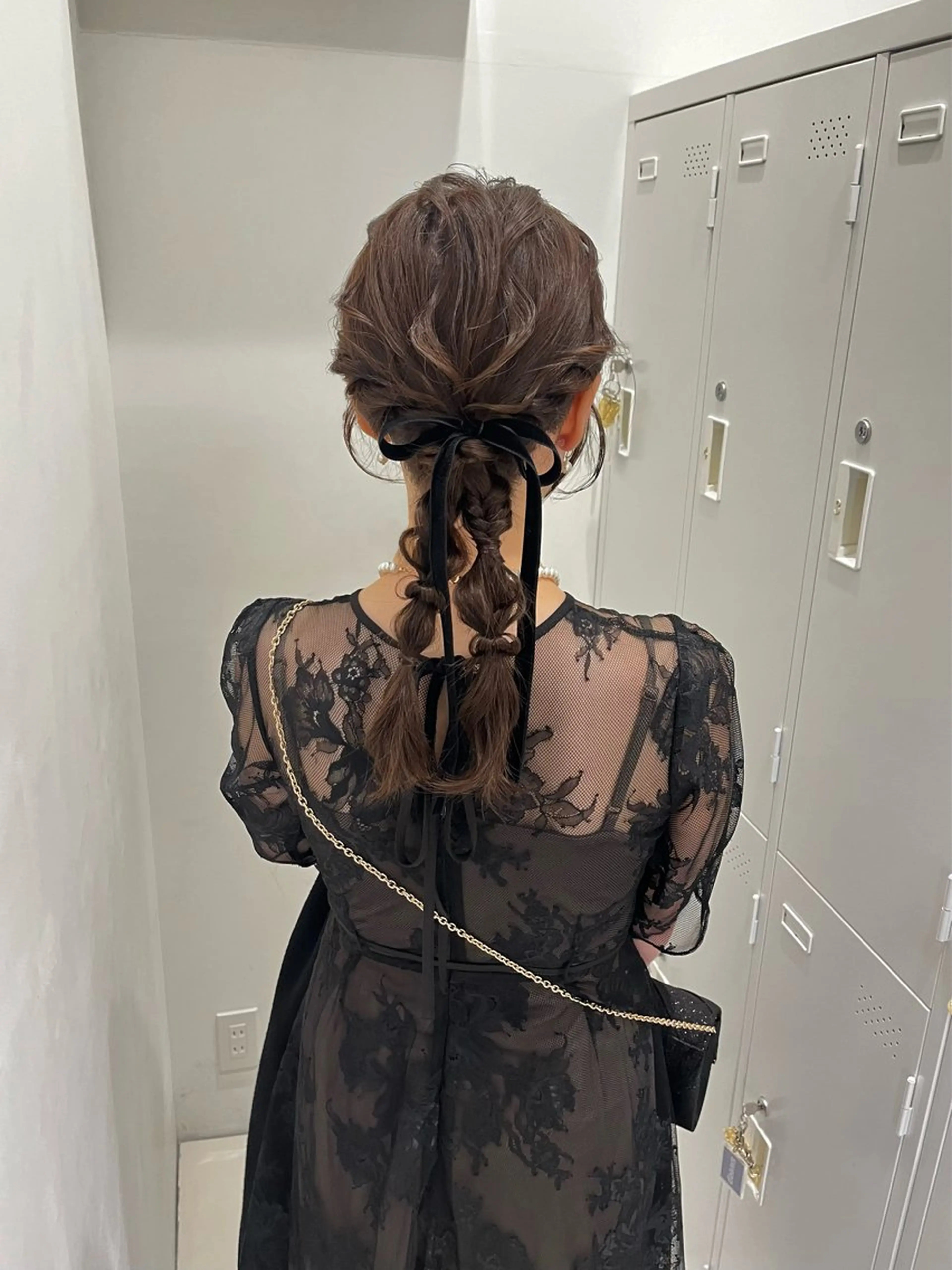 ミディアム ヘアアレンジ ヘアセット riko/レイヤー カット/ヘアセットのヘアスタイル