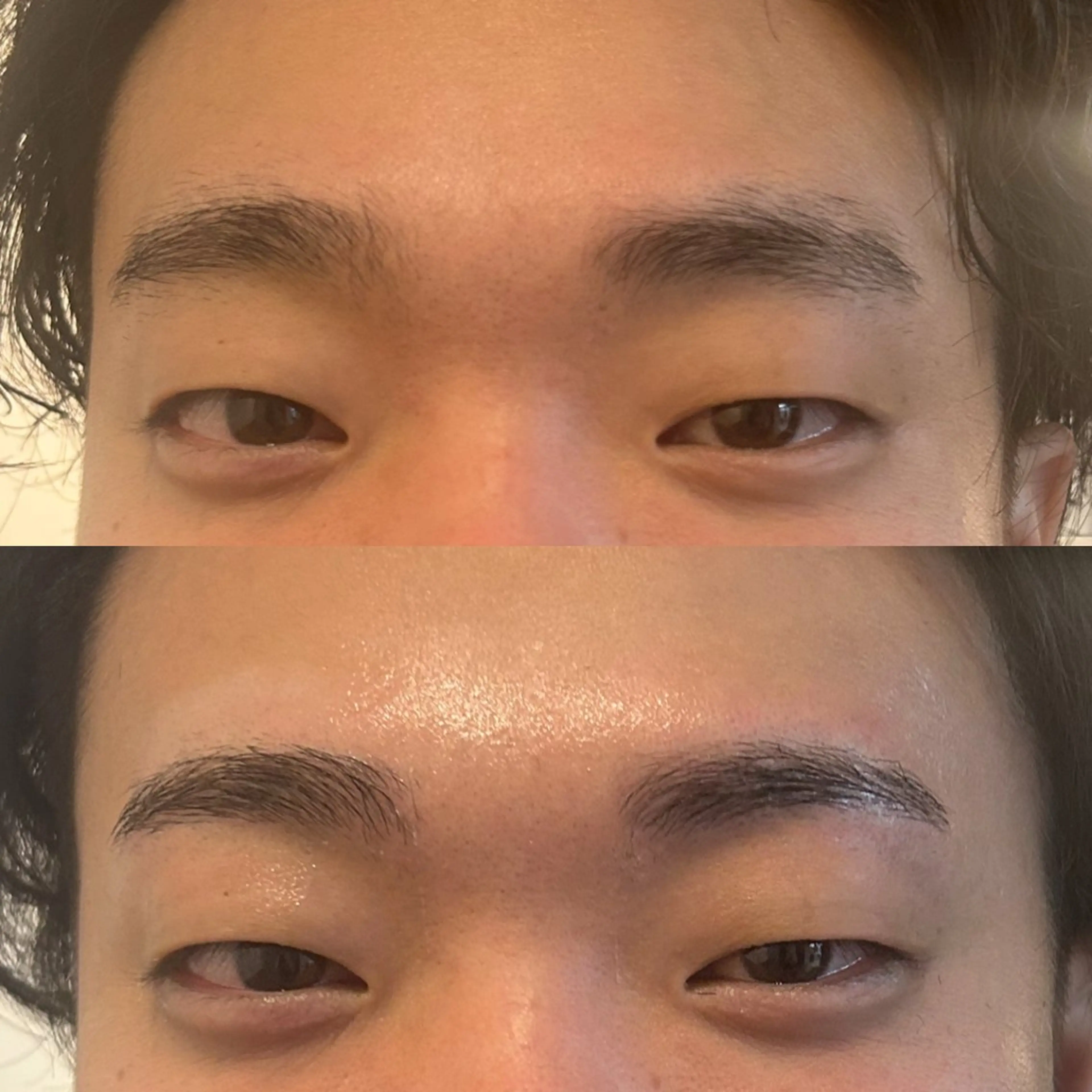 アイブロウ 冬爪 ゆかのヘアスタイル