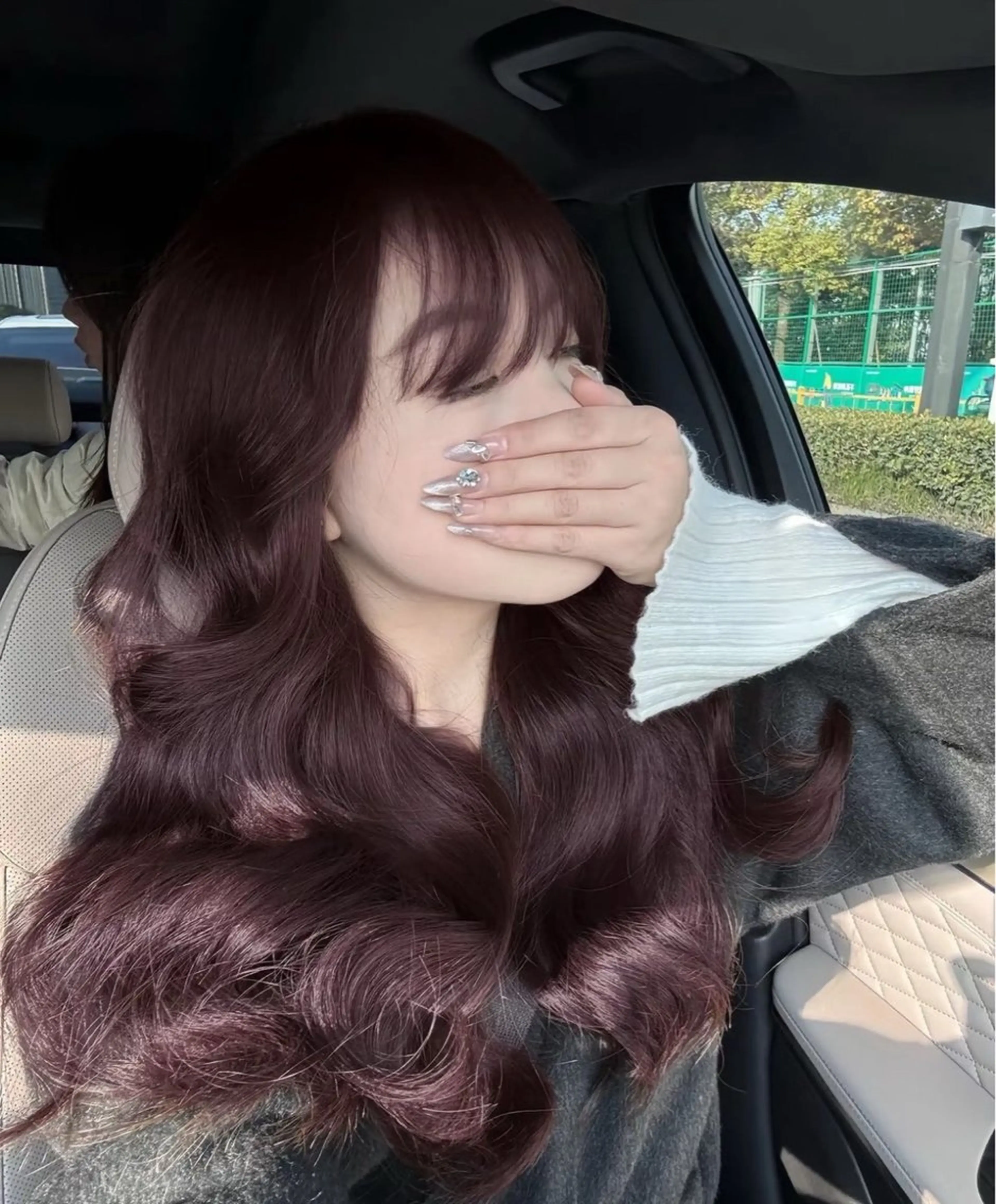 カラー 表参道˖ ࣪⊹/暗髪 /𝑹𝑰𝑶♡のヘアスタイル