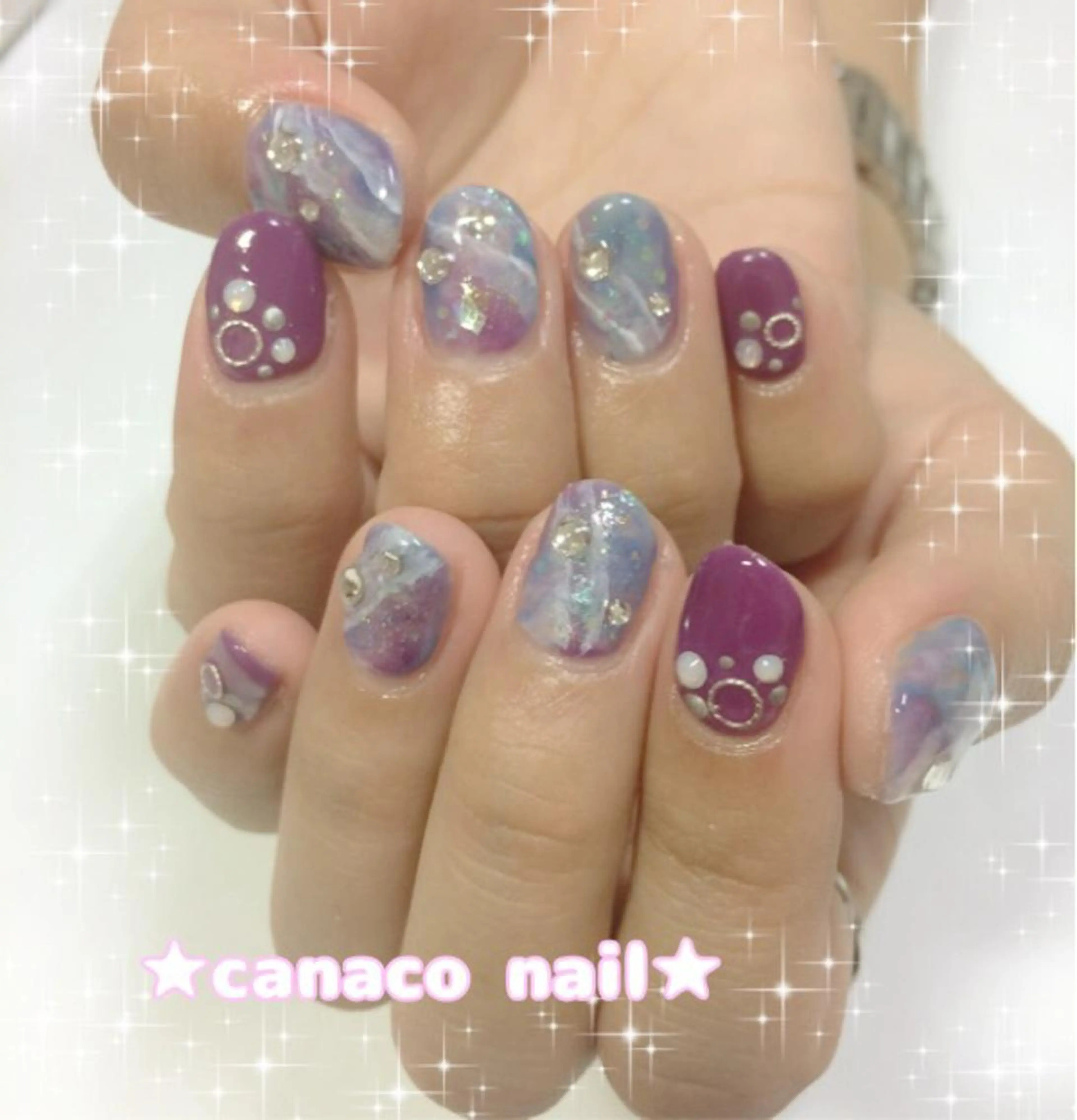 ネイル アートネイル ハンドネイル ハンドケア ベテランネイル cnc  nailのネイルデザイン