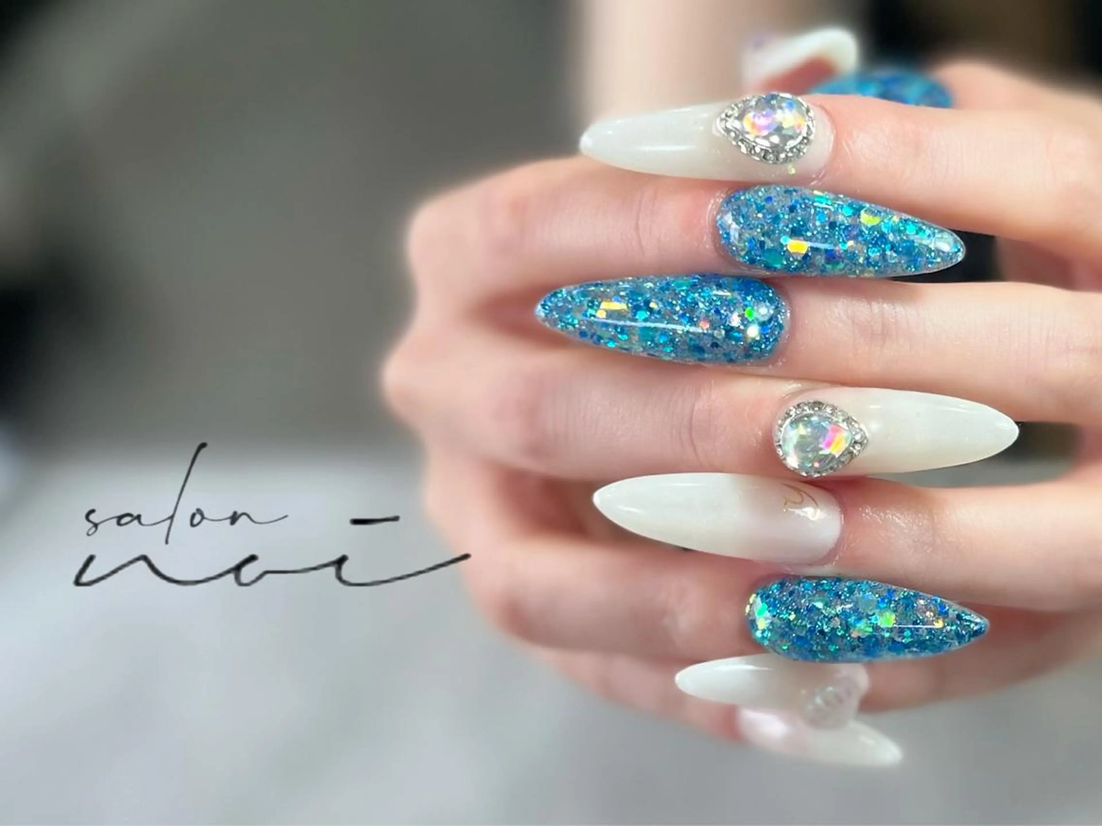 ネイル スカルプネイル ハンドネイル salon noi所属・salon noiのネイルデザイン