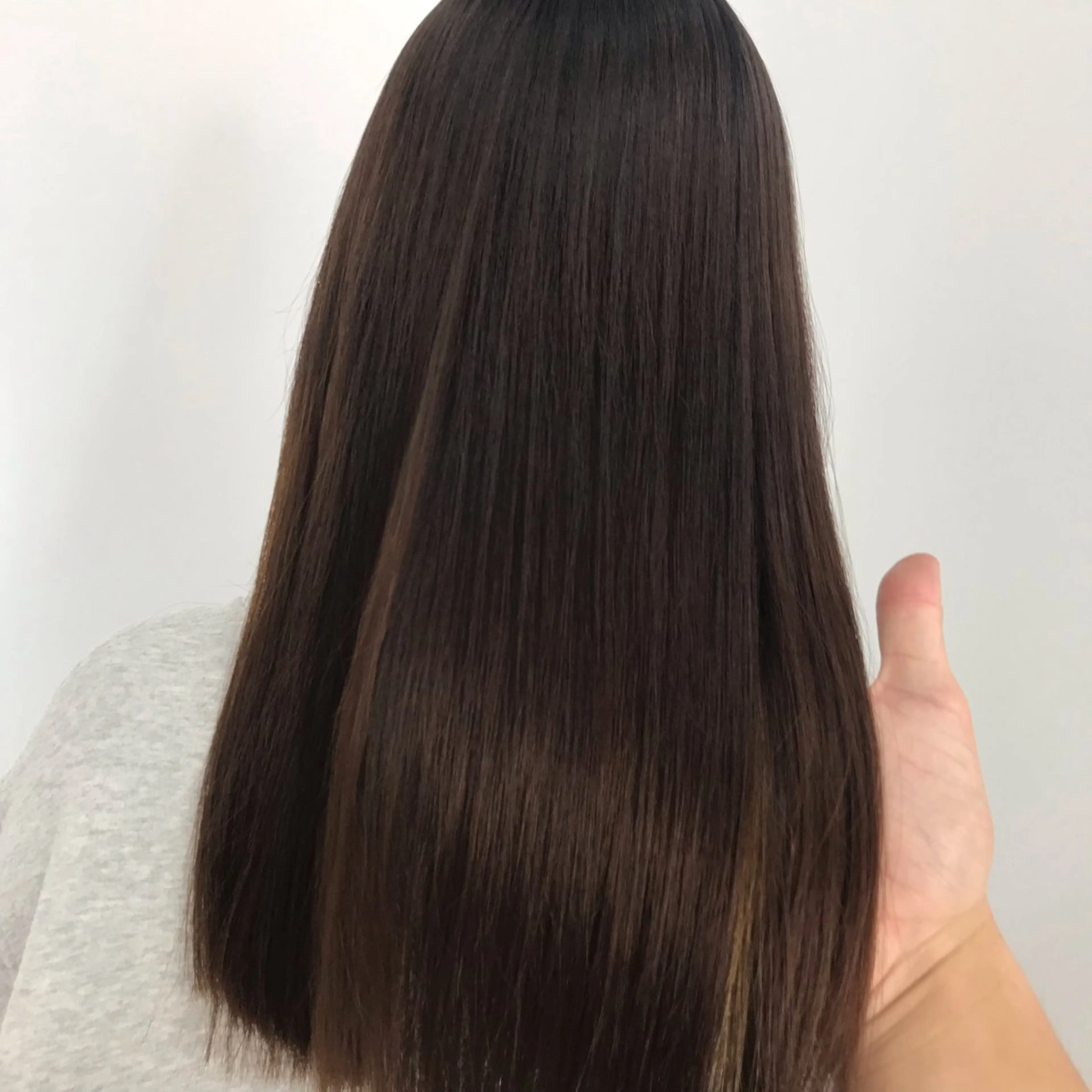 ロング カット 縮毛矯正 トリートメント 天王寺の美容師 わだひろしのヘアスタイル