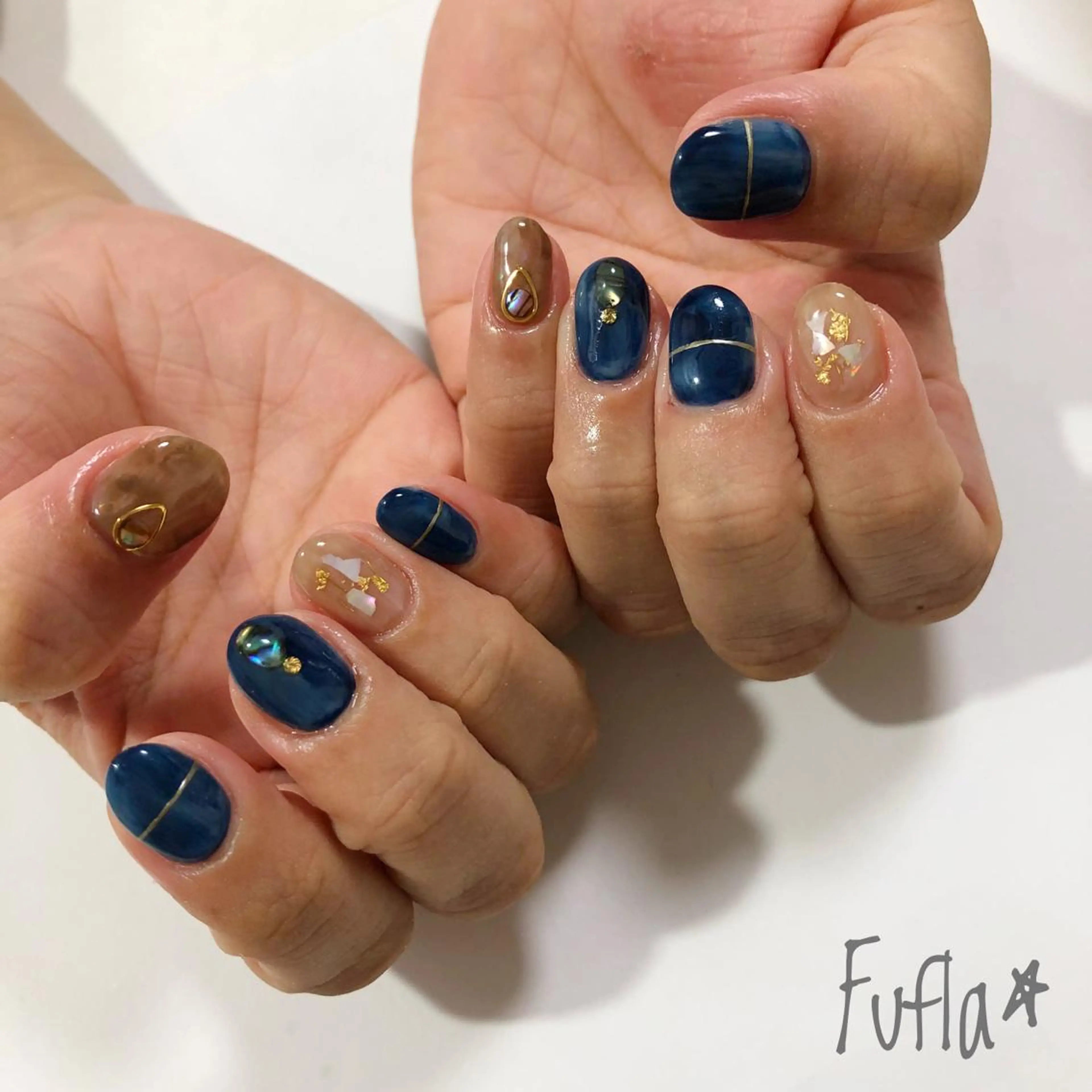 ネイル プライベートサロン Fuflaのネイルデザイン