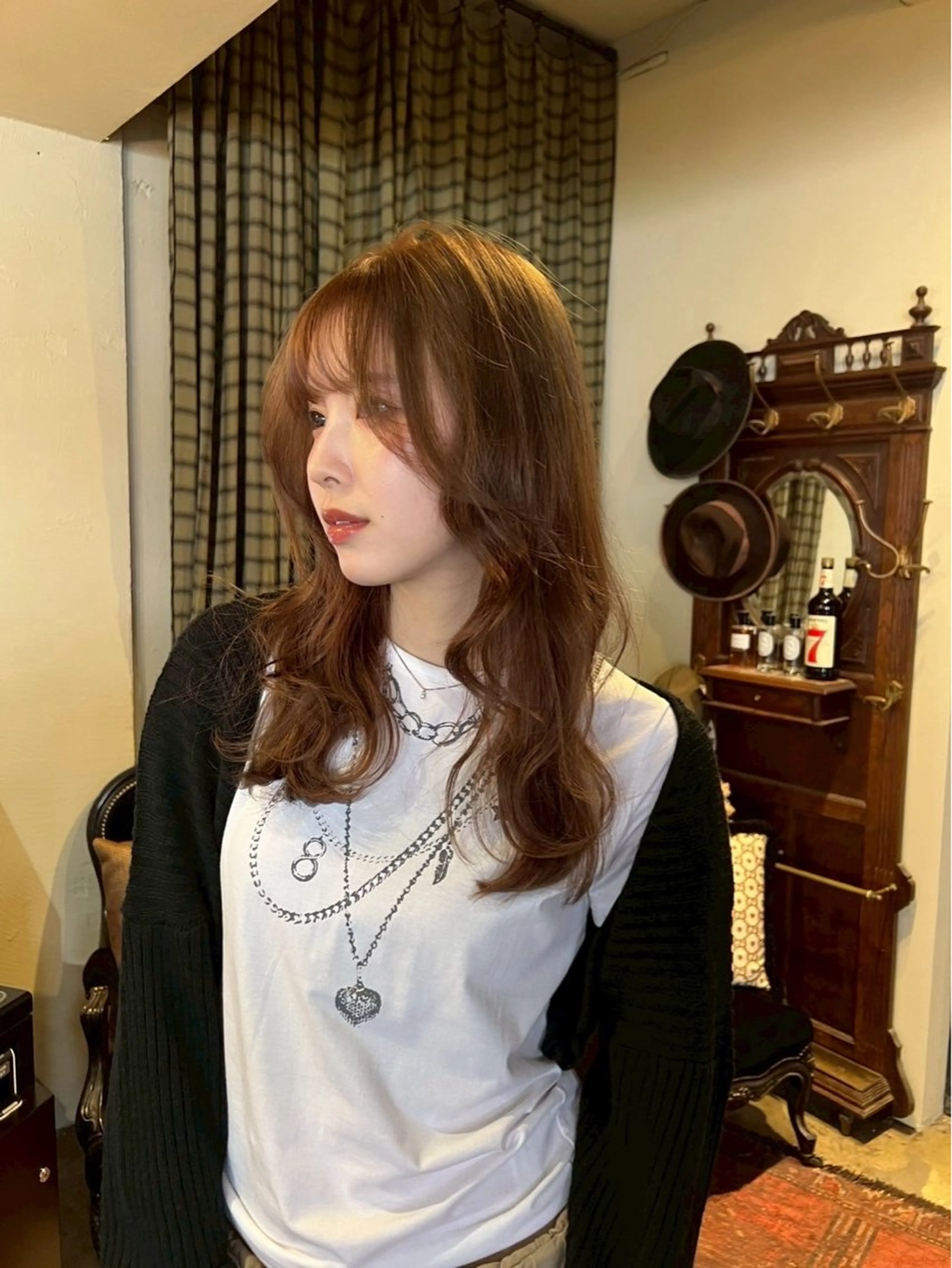 【minimo女性限定クーポン】🔥カット＋ヘアカラー＋トリートメント＋プラチナトリートメント💐💐の写真
