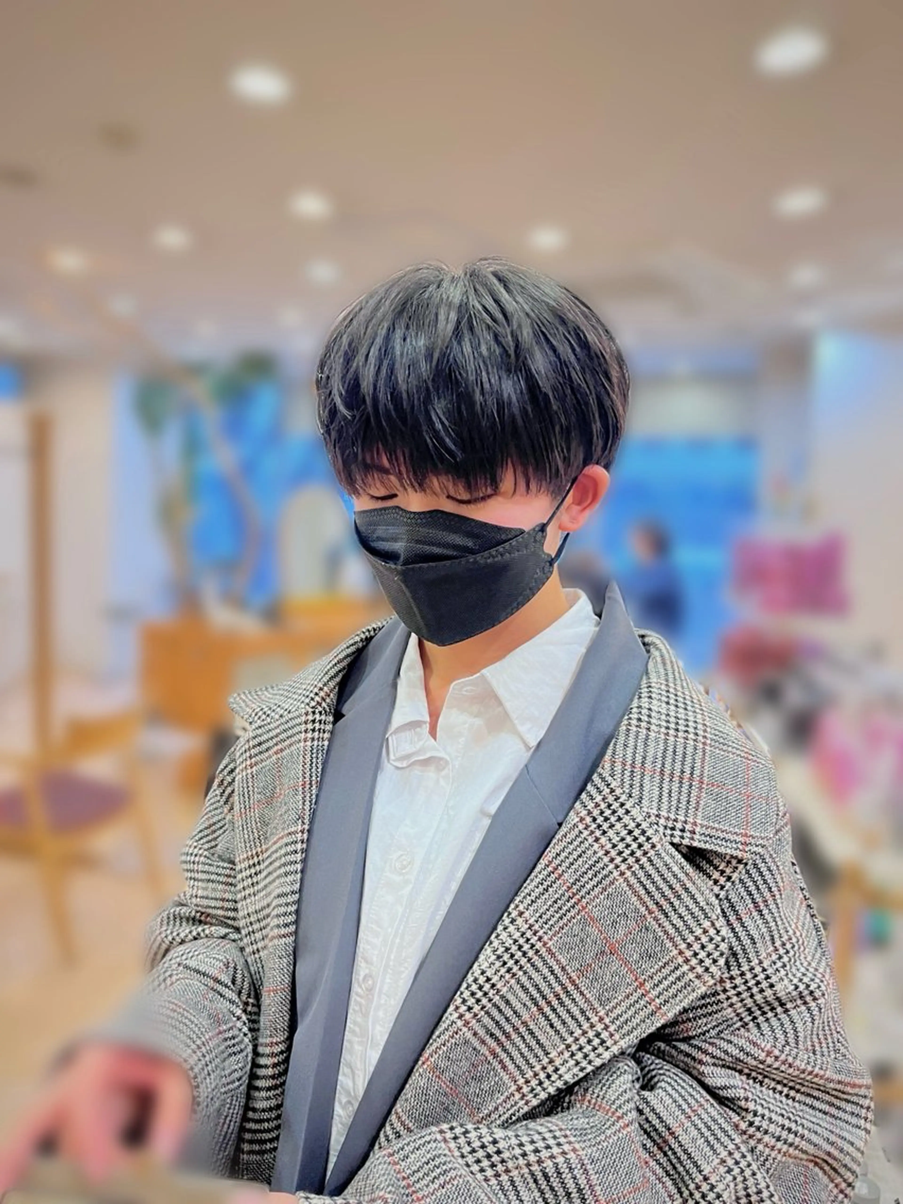 メンズ マッシュ 💠つたふうか/ 韓国/メンズヘア💠のヘアスタイル