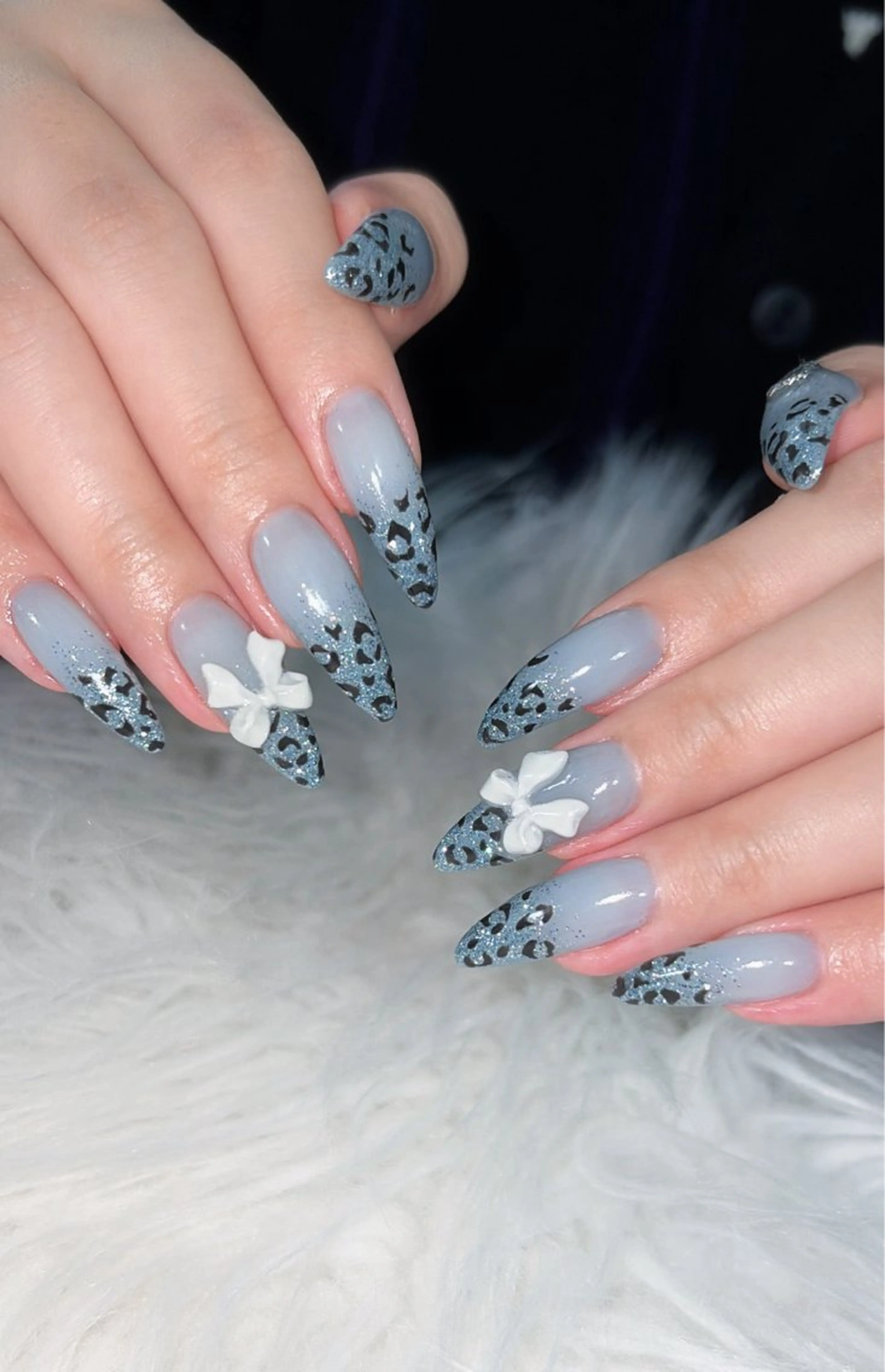 ネイル アニマル柄 ハンドネイル Bitty／ SENA⋆˙⟡ —のネイルデザイン